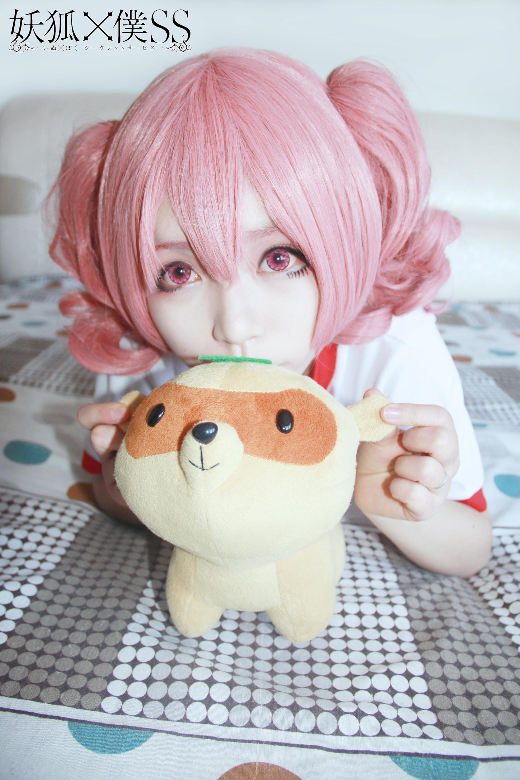 [Cosplay写真] 萌妹白易子教主 – 妖狐×仆SS [6P]