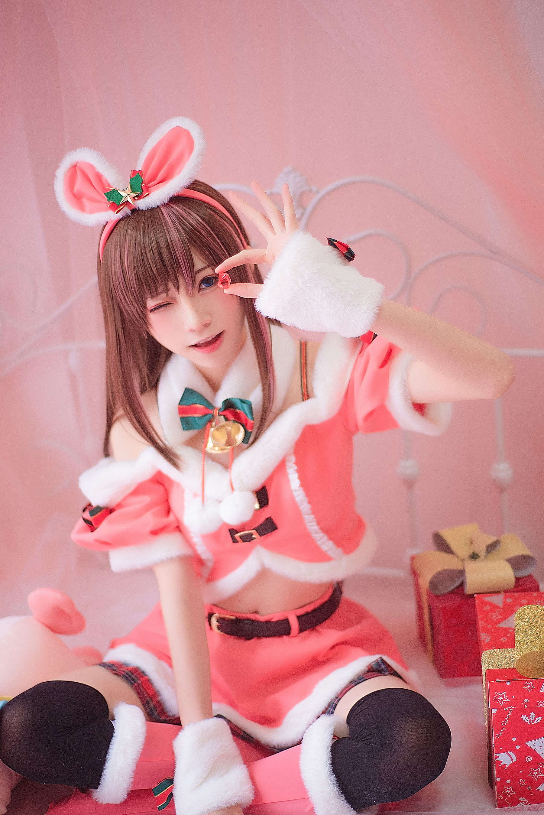 动漫博主Kitaro_绮太郎 圣诞节2 [20P]