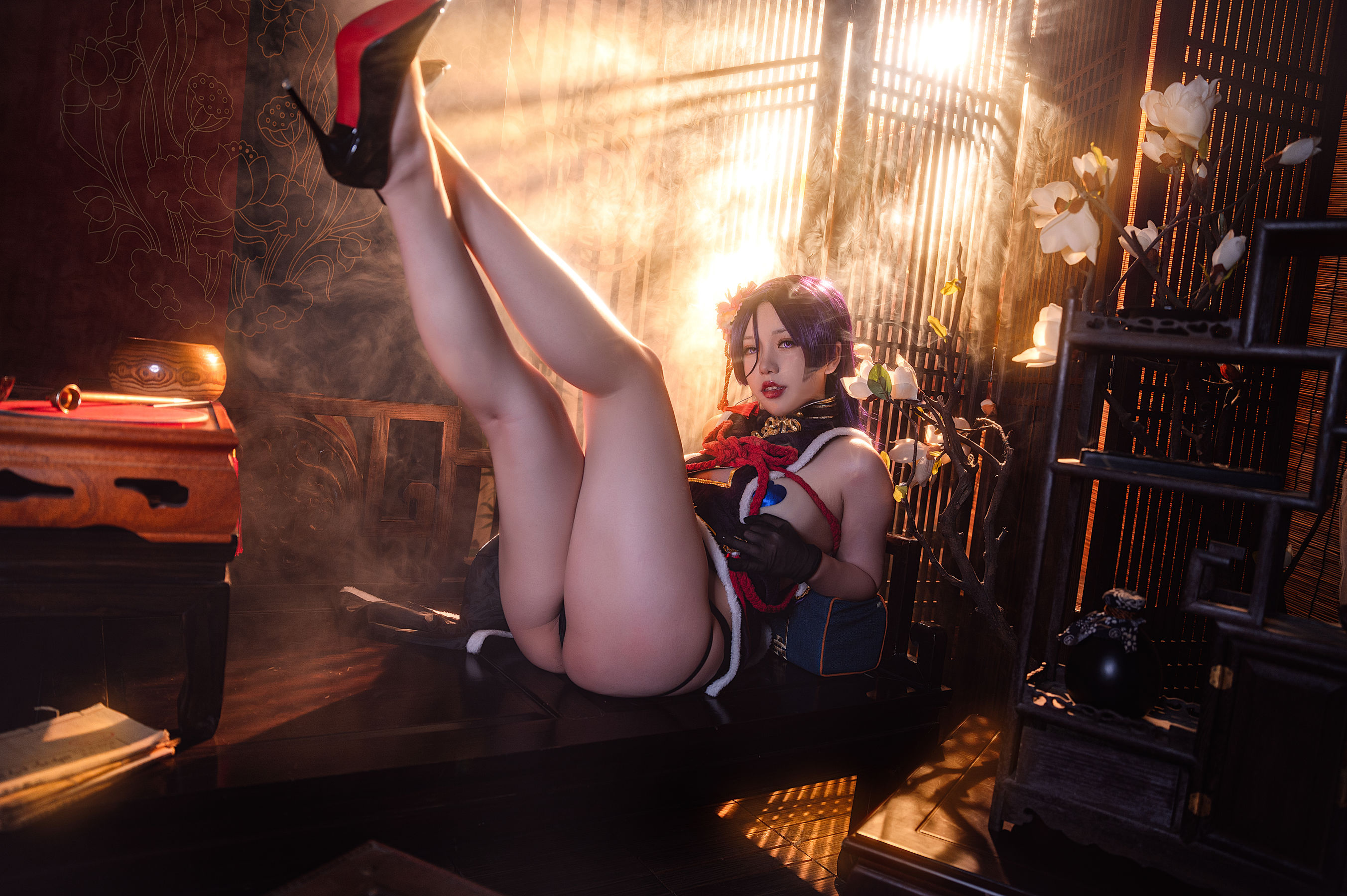 一北亦北 – 奶光旗袍 [42P]