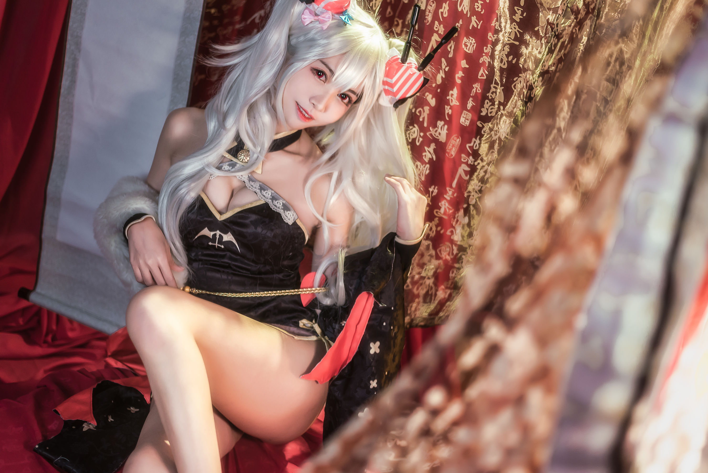 超人气Coser鳗鱼霏儿 碧蓝华裳 吸血鬼 [12P]