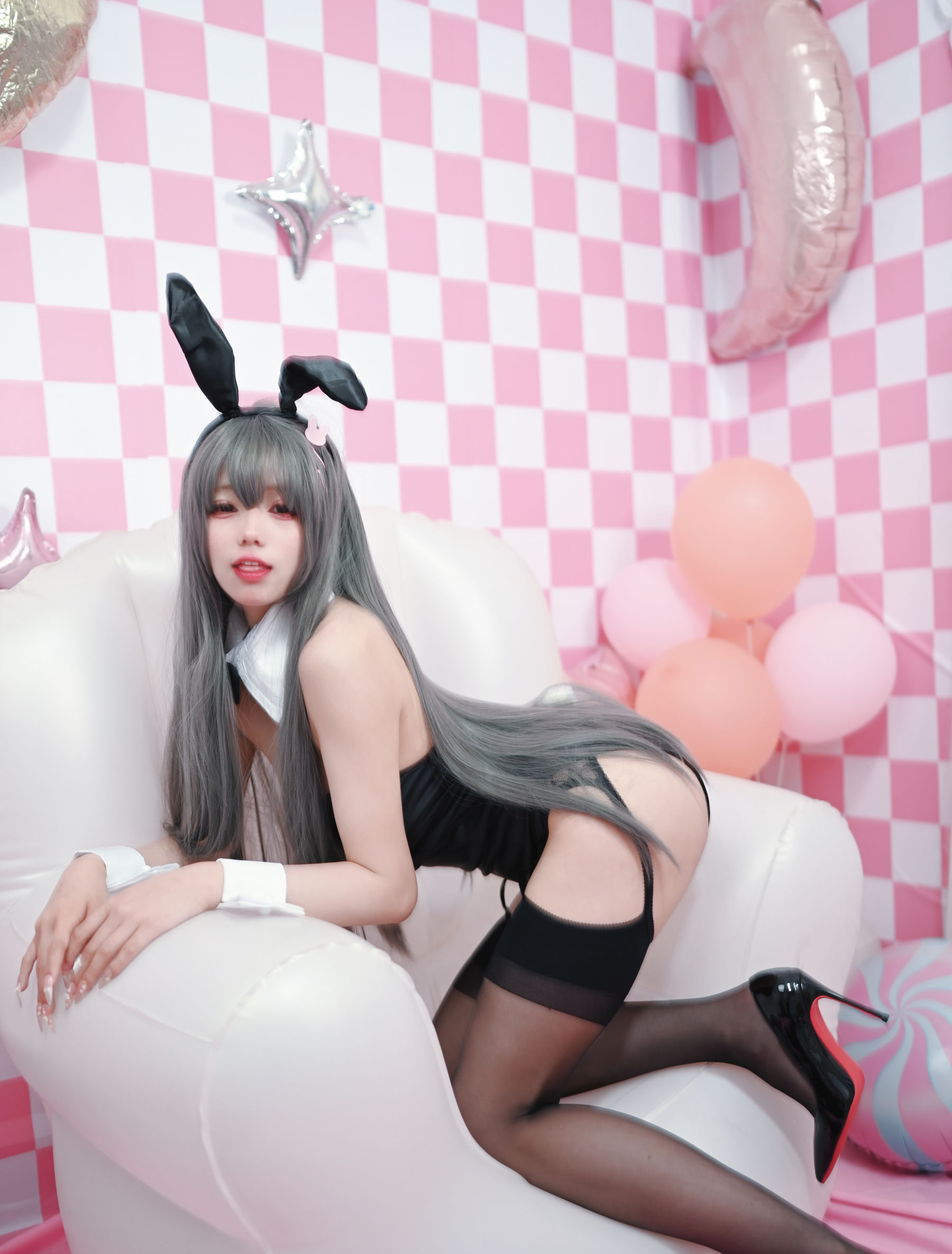 咬一口兔娘 – 樱岛麻衣兔女郎 [6P]