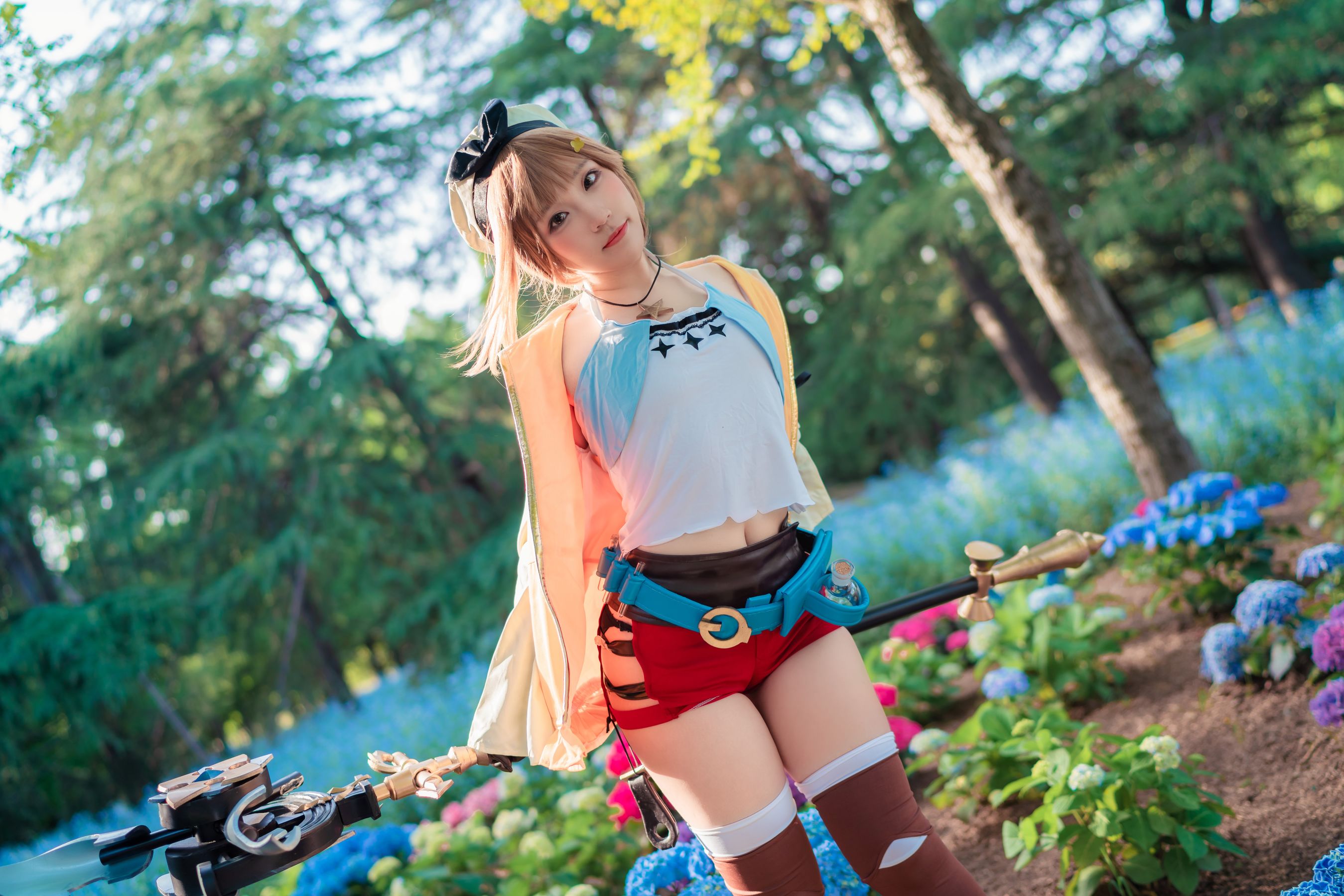 动漫博主Mime弥美 – 莱莎的錬金工房 [34P]