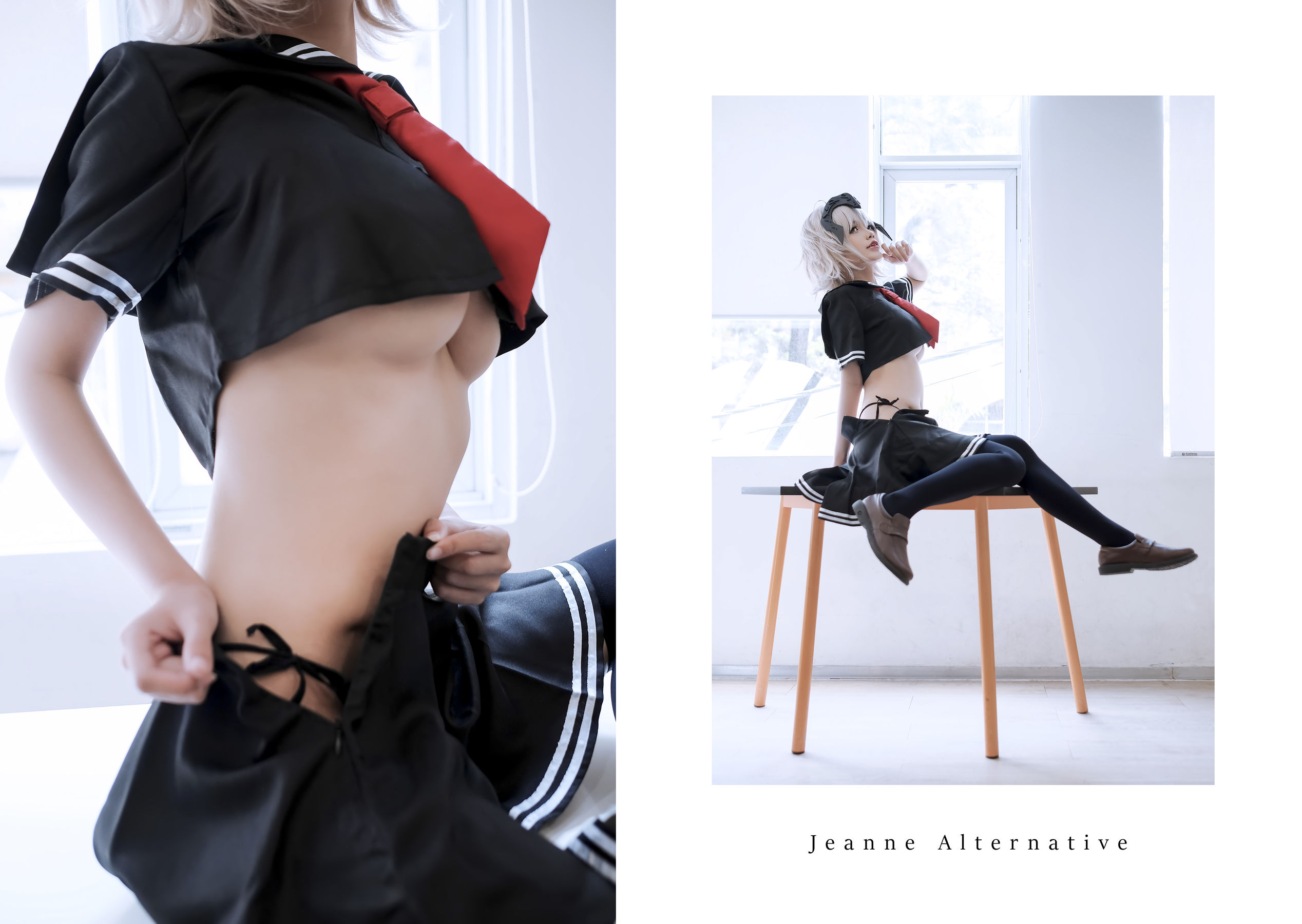 [Cosplay写真] Azami福利 – Jalter Seifuku [14P]