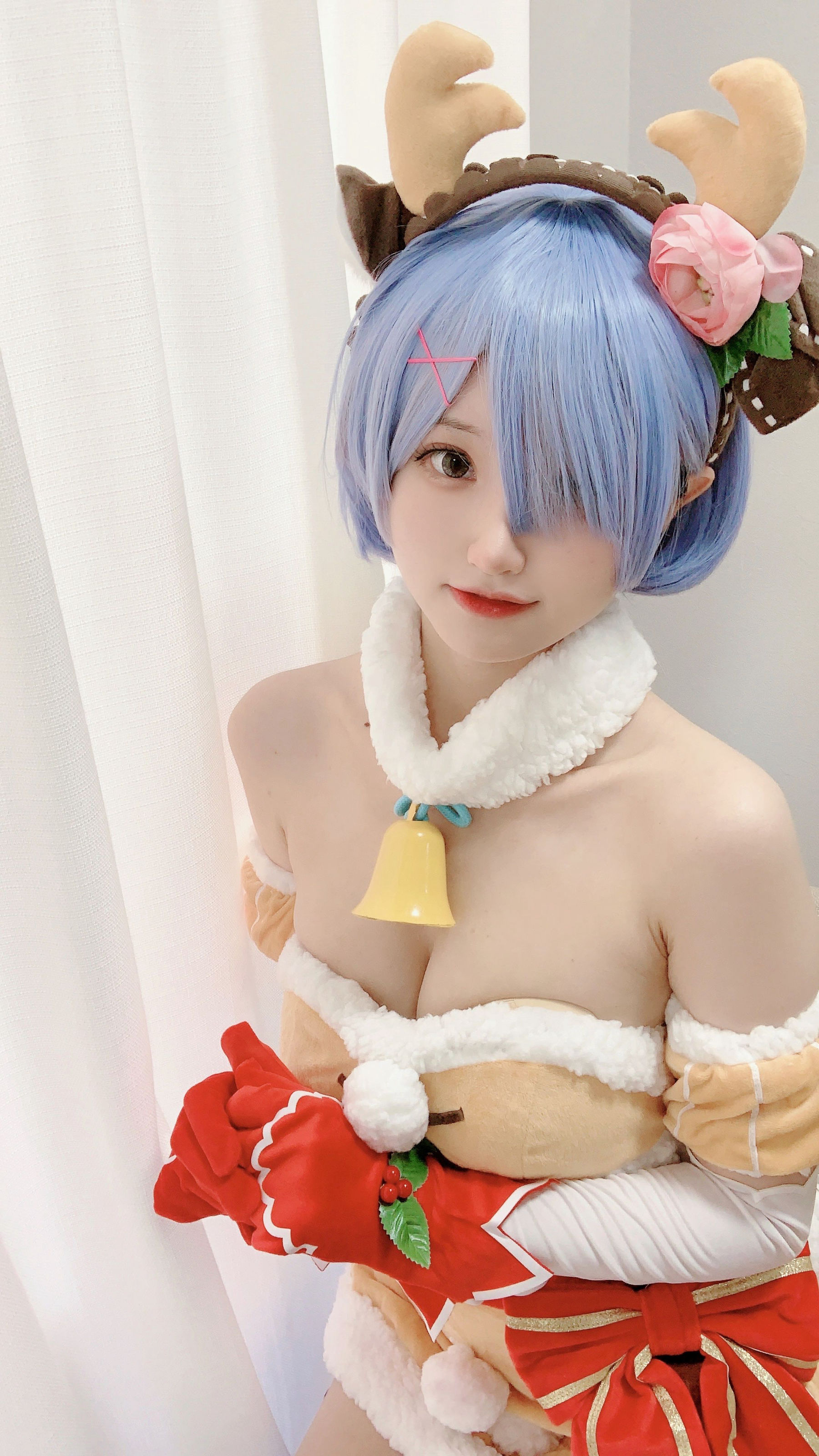 千阳(ちよ) – 雷姆圣诞驯鹿～ [11P]