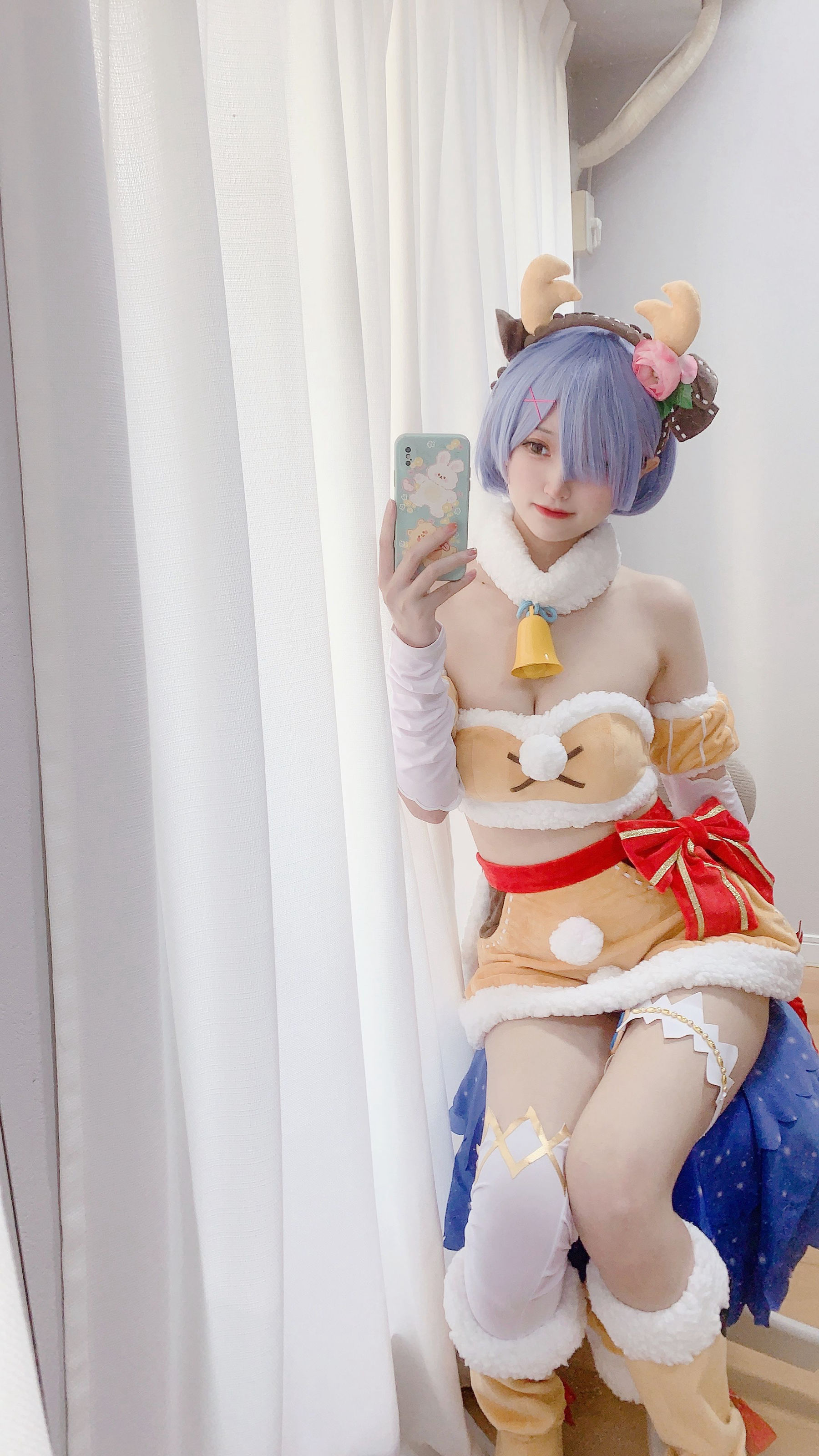 千阳(ちよ) – 雷姆圣诞驯鹿～ [11P]