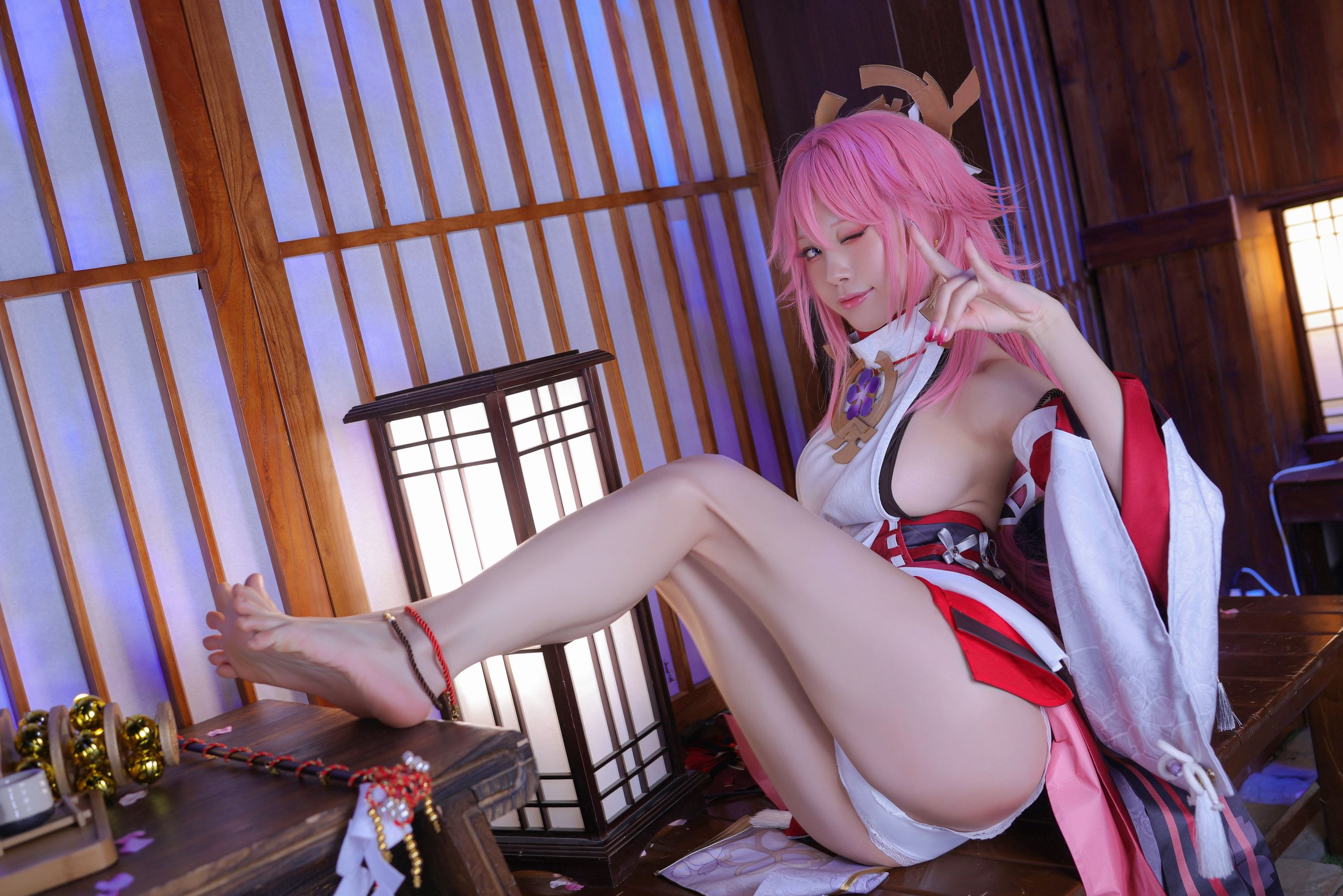 动漫博主水淼aqua – 八重神子 [52P]