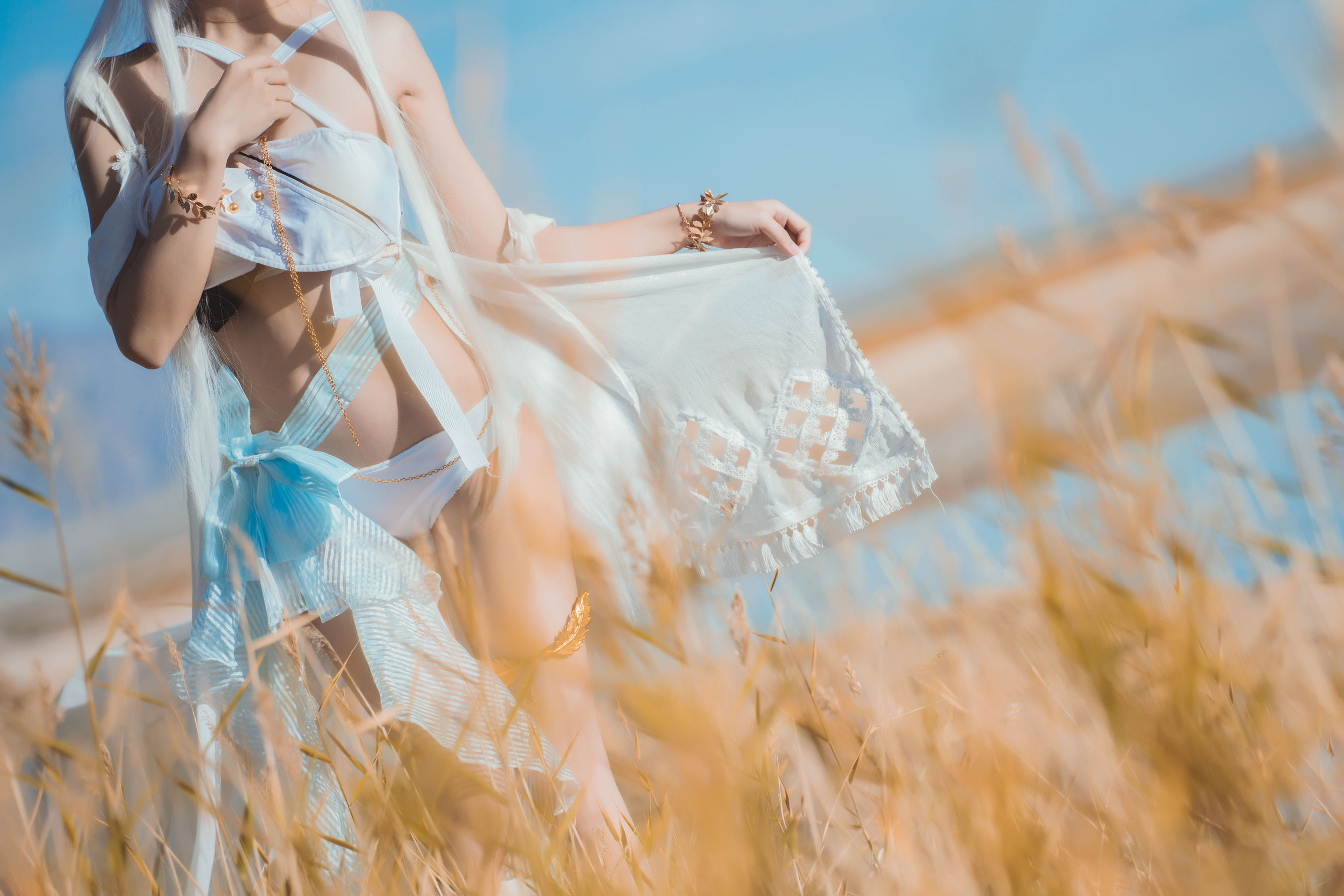 桜桃喵 – 明日方舟白金 [31P]