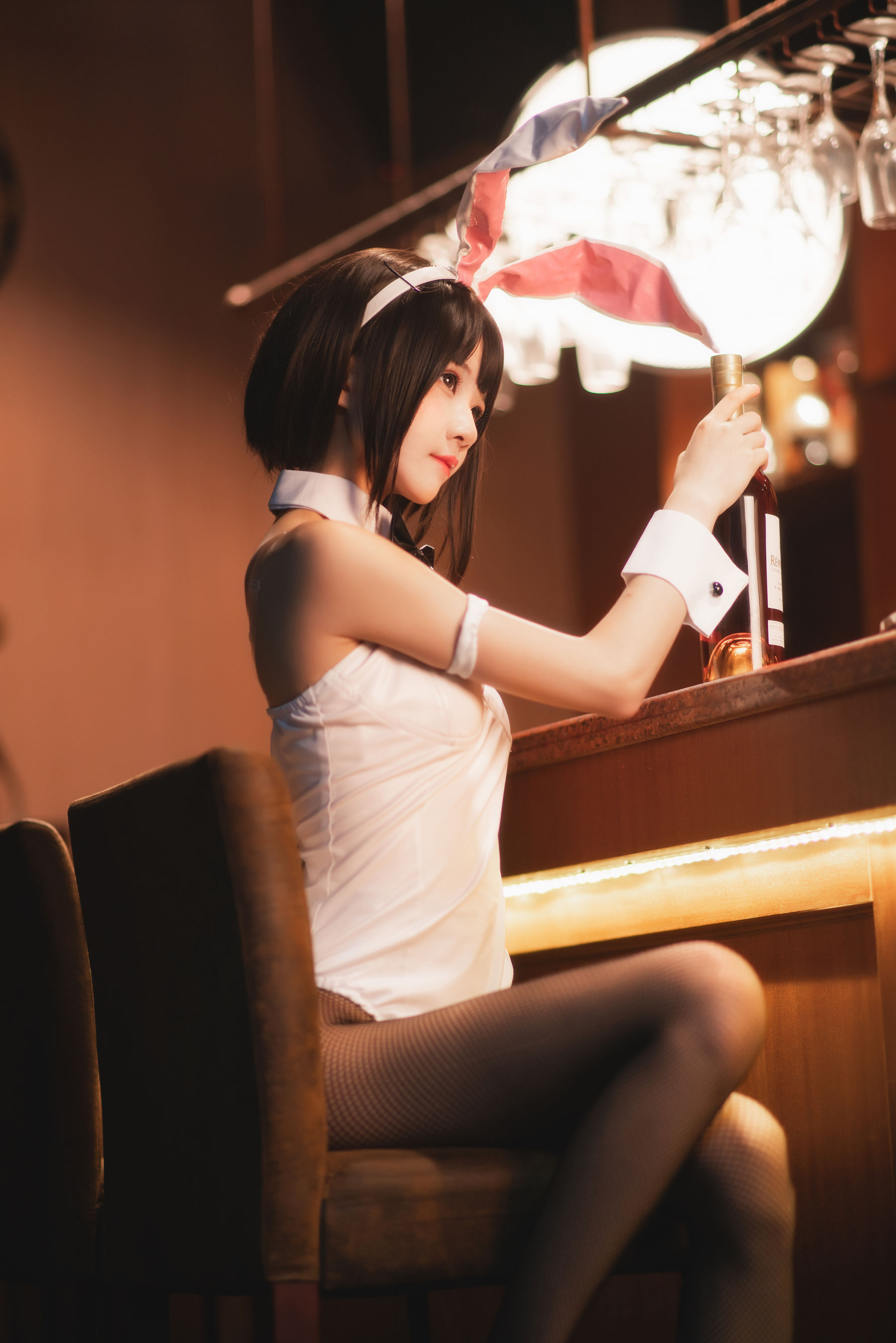 [萝莉COS] 桜桃喵《(加藤惠)兔女郎》 [29P]