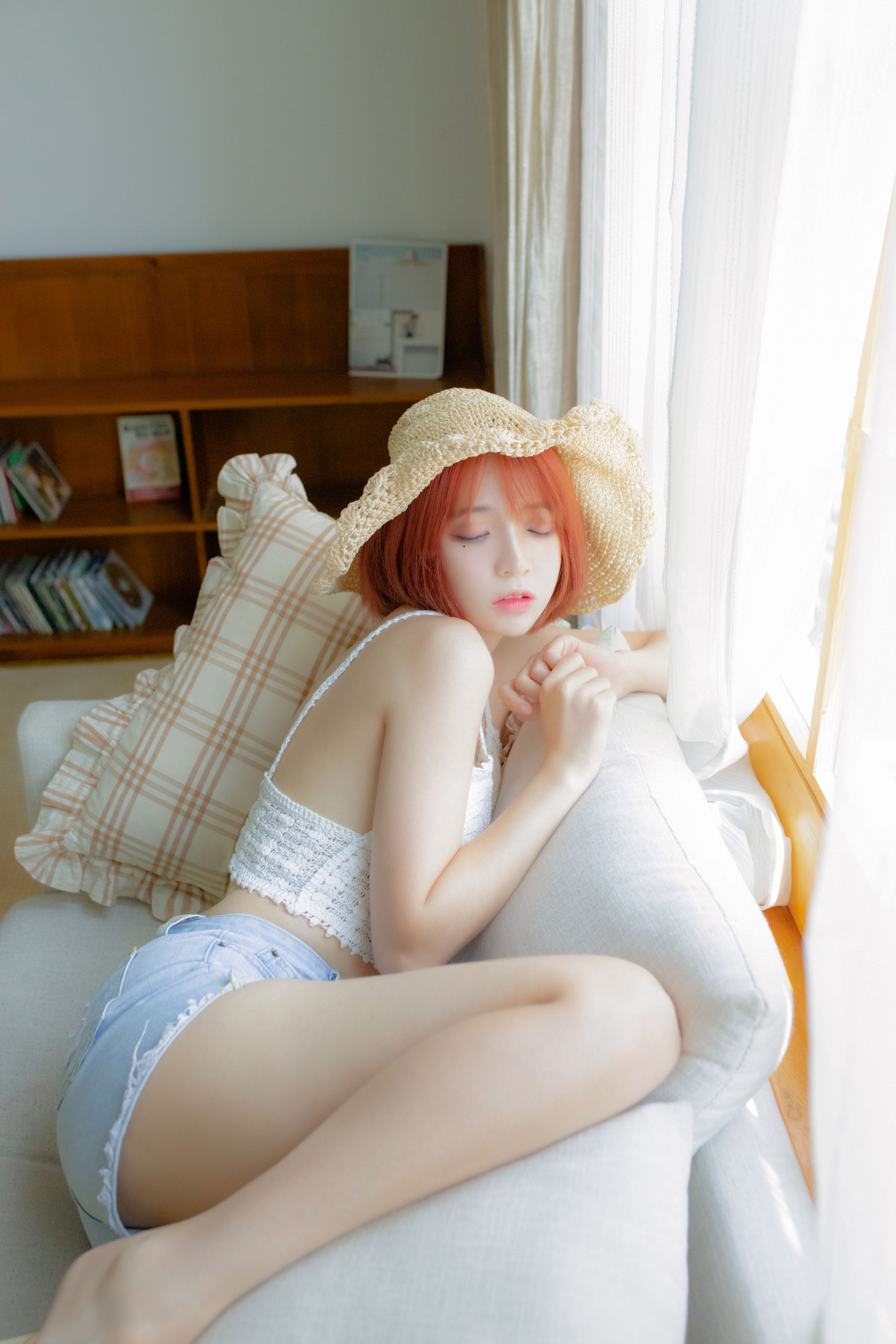 疯猫ss – 草帽女孩 [30P]