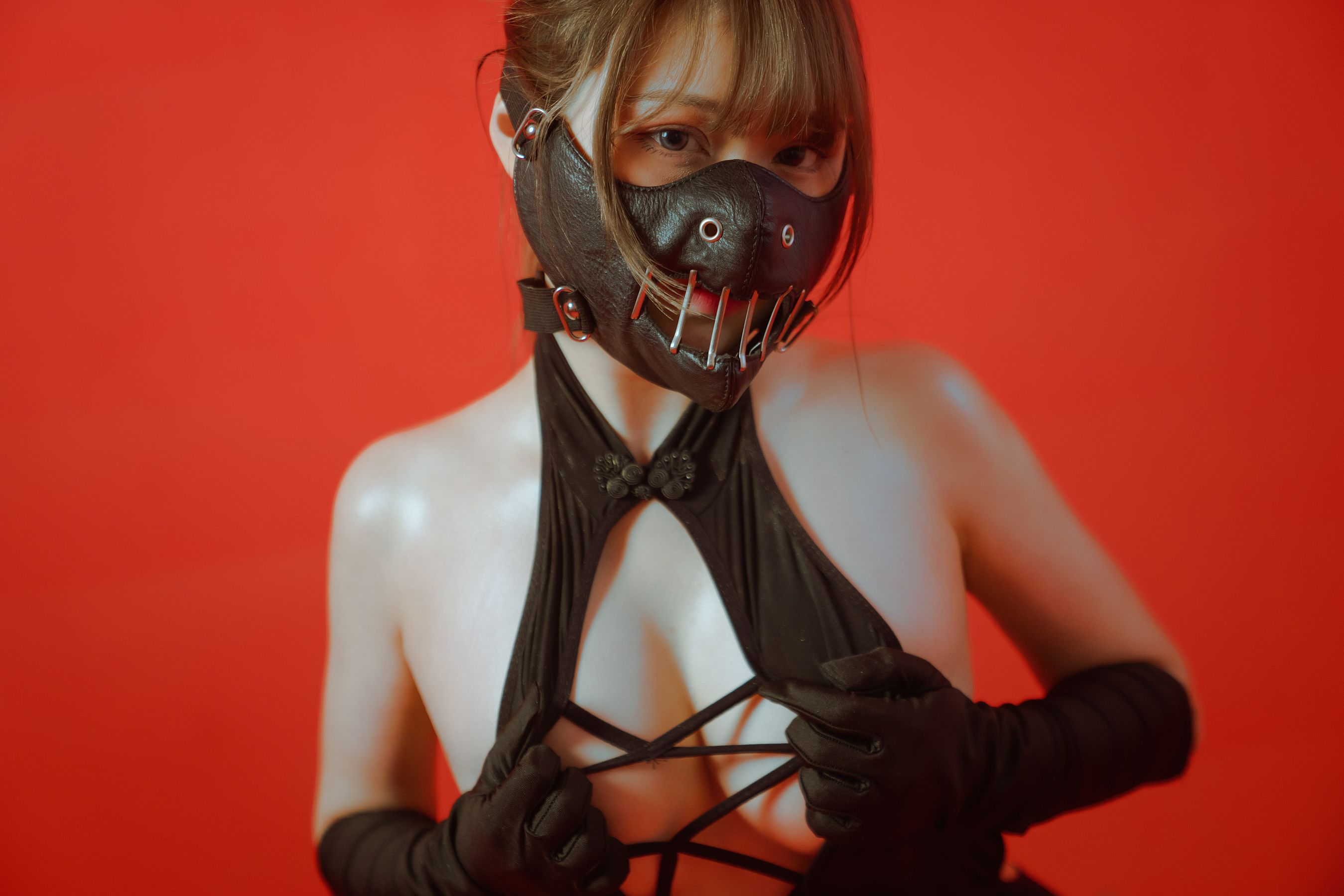 七月喵子 – 被捆的忍者 [58P]