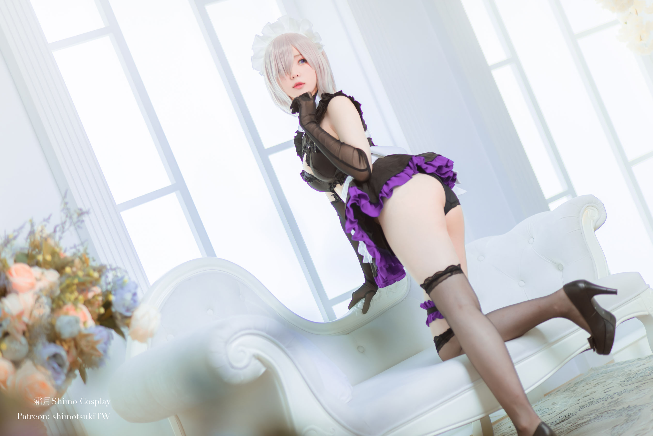 微博妹纸霜月shimo – 玛修女仆 [14P]