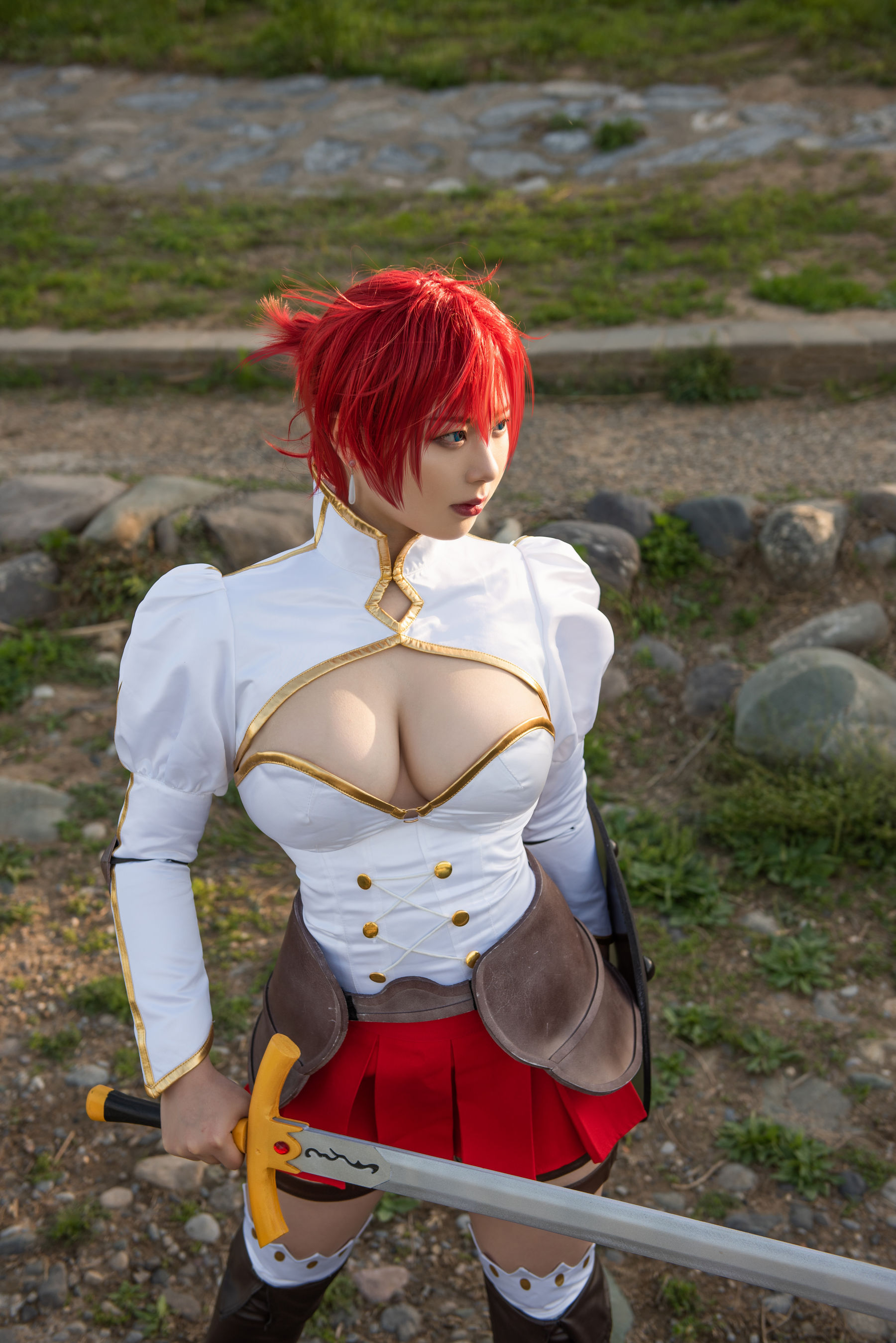 皮皮奶可可爱了啦 – 布狄卡cos [14P]