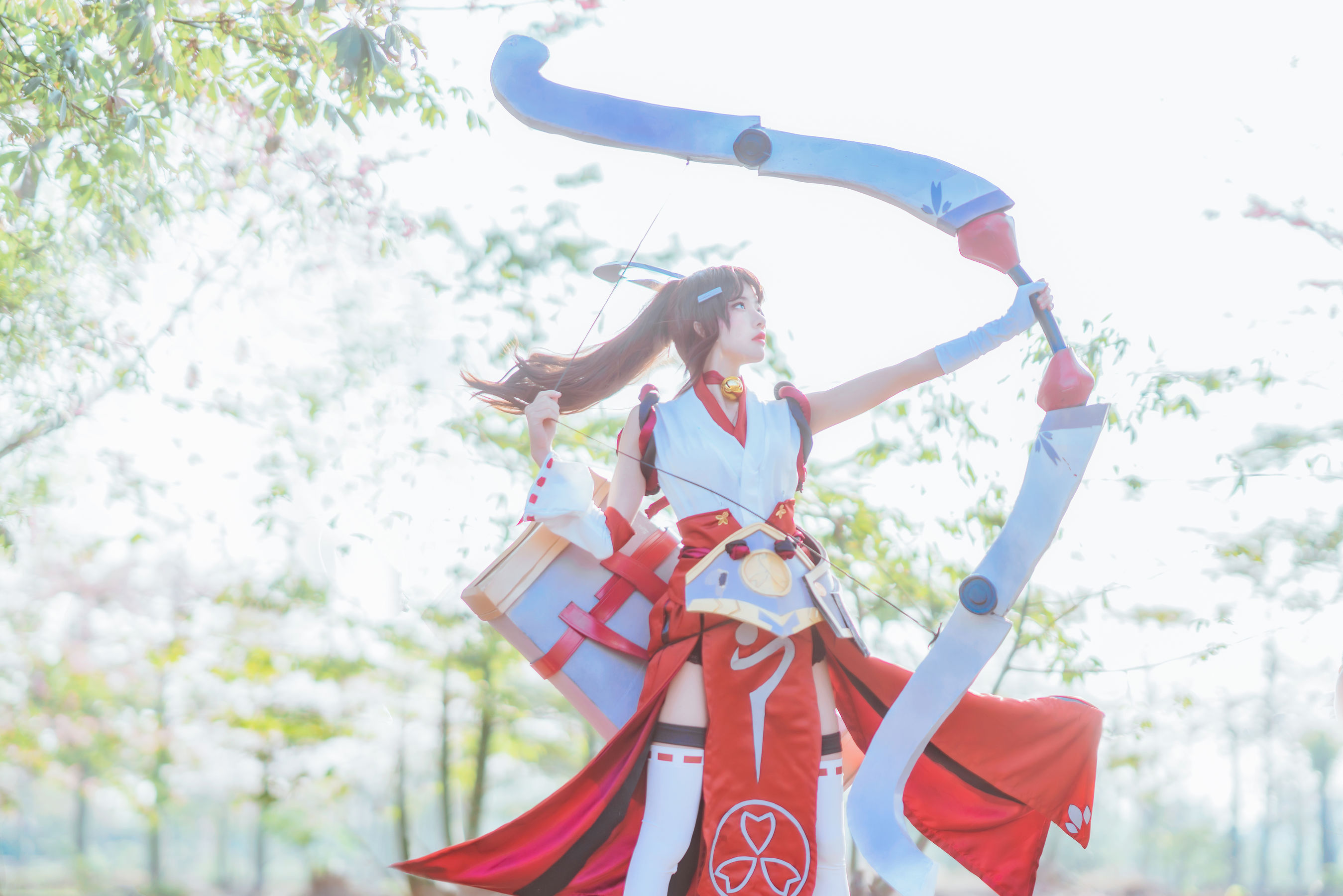 [萝莉COS] 桜桃喵 – 伽罗COS [32P]