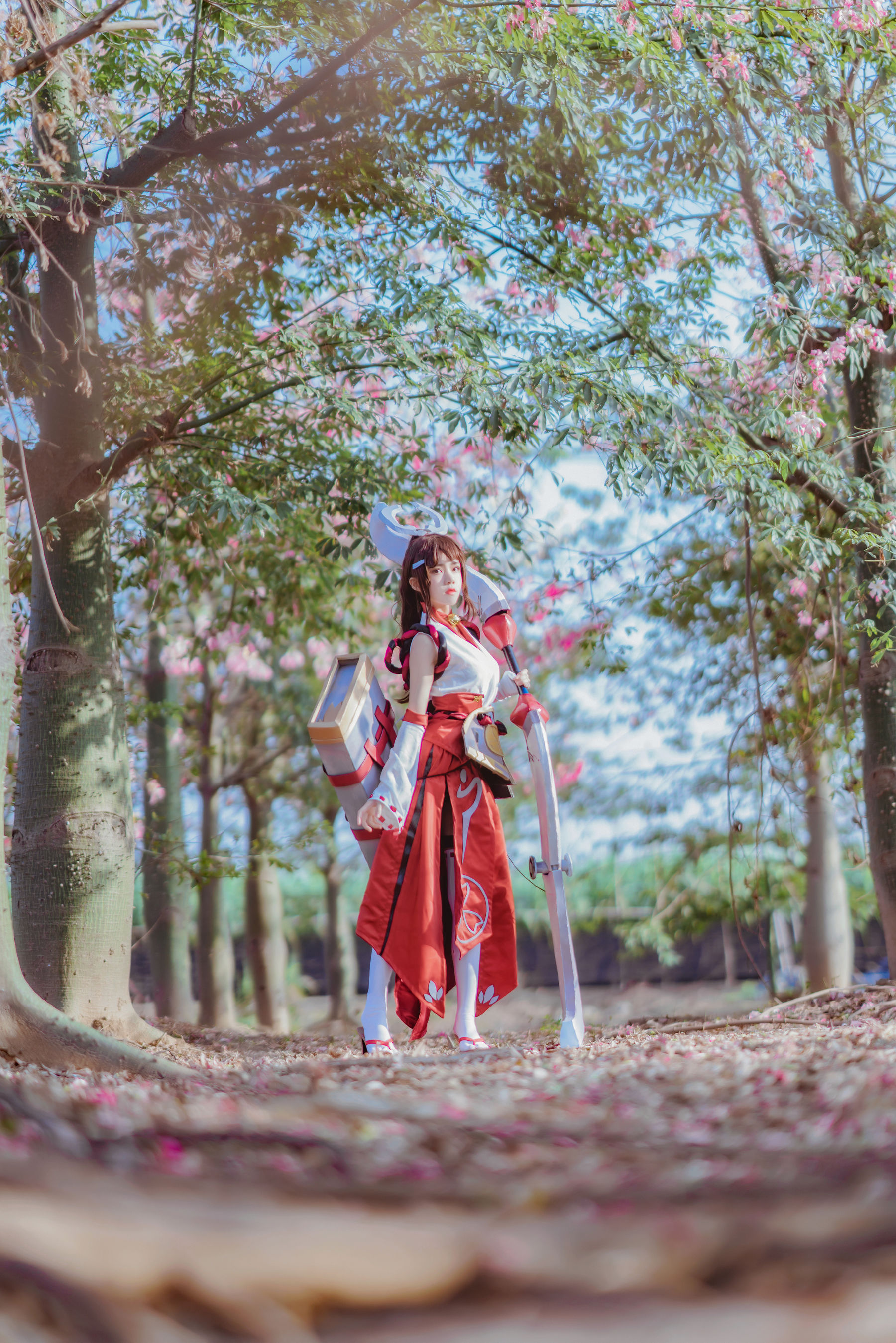 [萝莉COS] 桜桃喵 – 伽罗COS [32P]