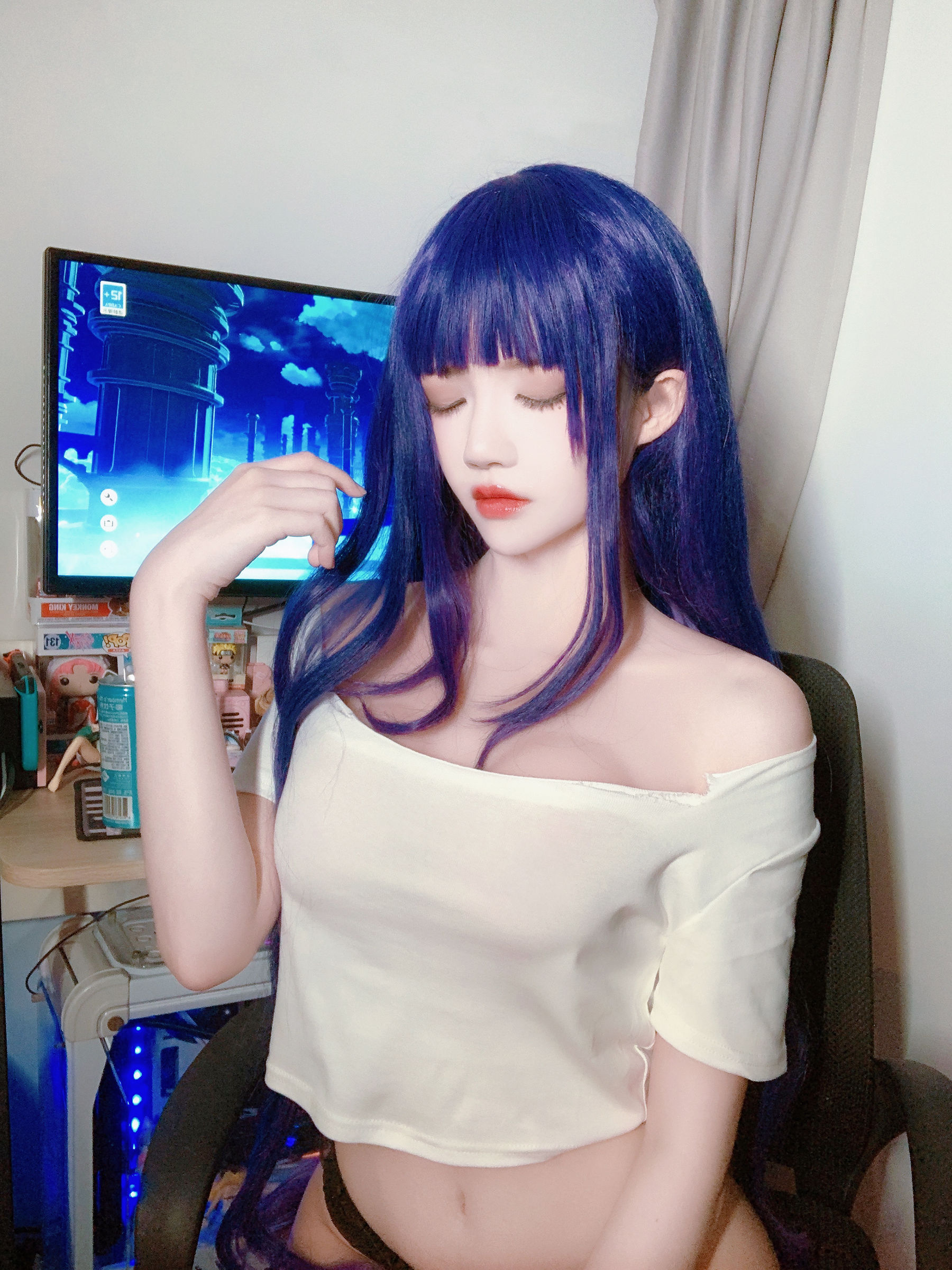 桜桃喵 – 雷电将军自拍 [11P]