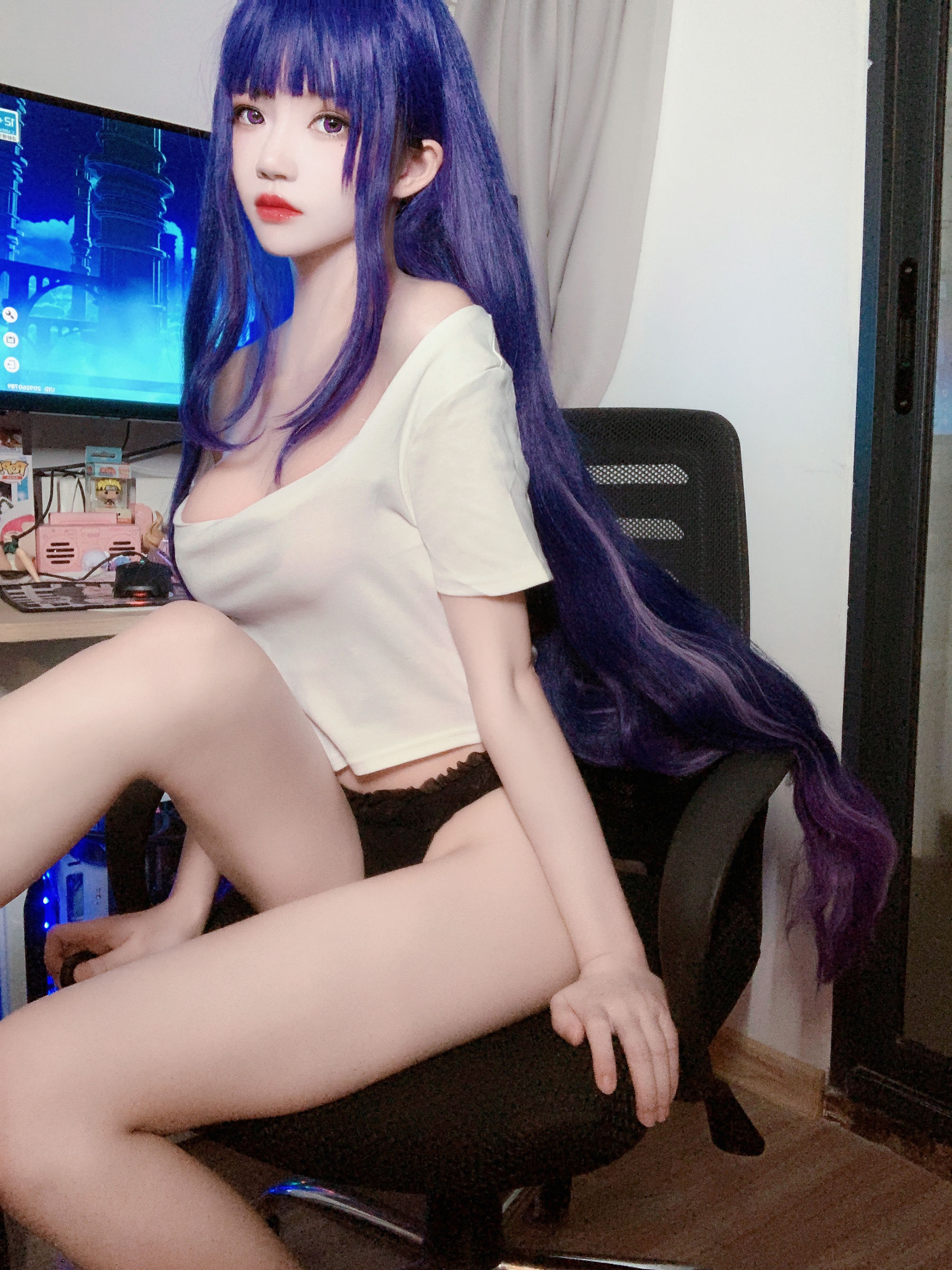 桜桃喵 – 雷电将军自拍 [11P]