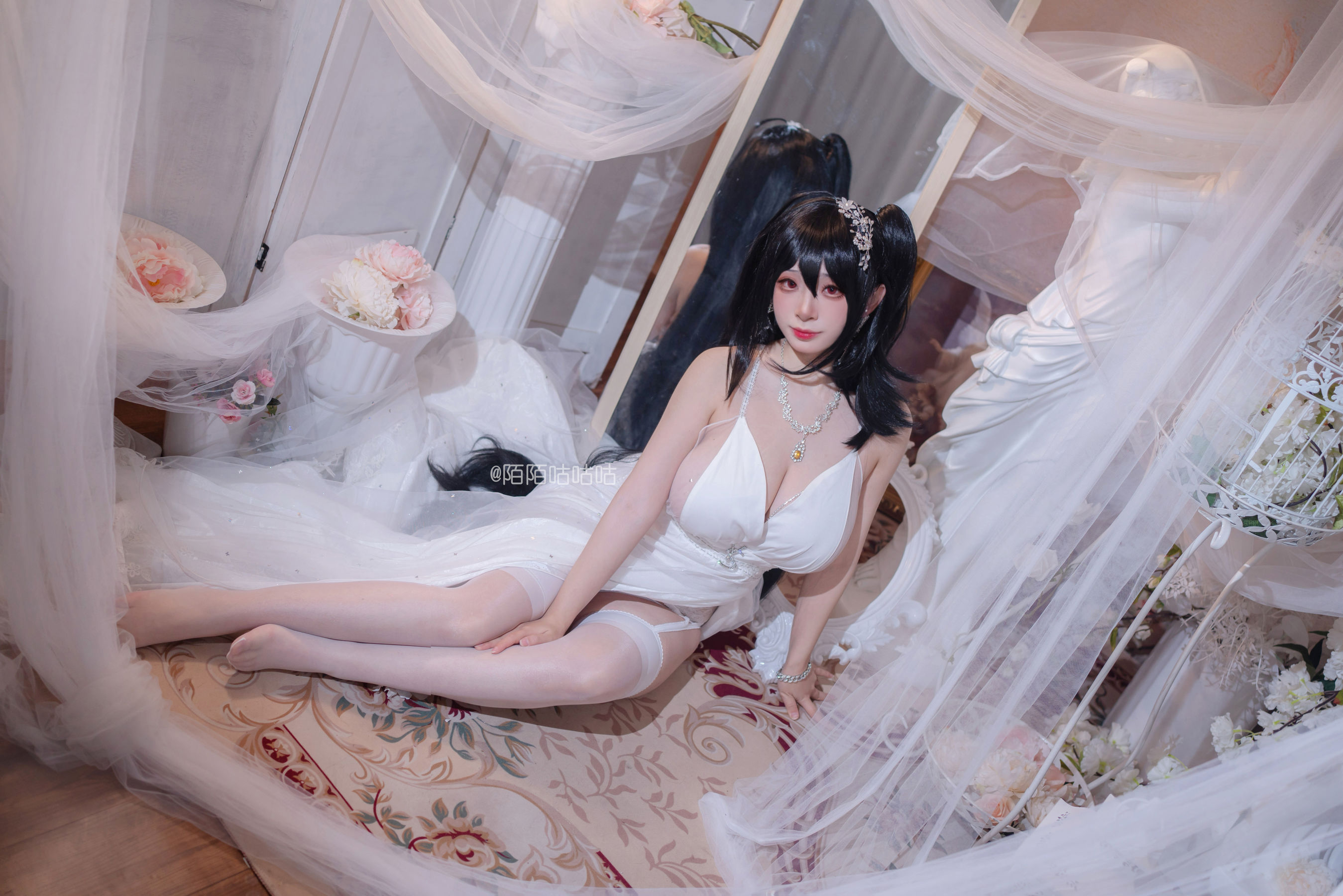 Cosplay美女韶陌陌 – 大凤 婚纱 [18P]