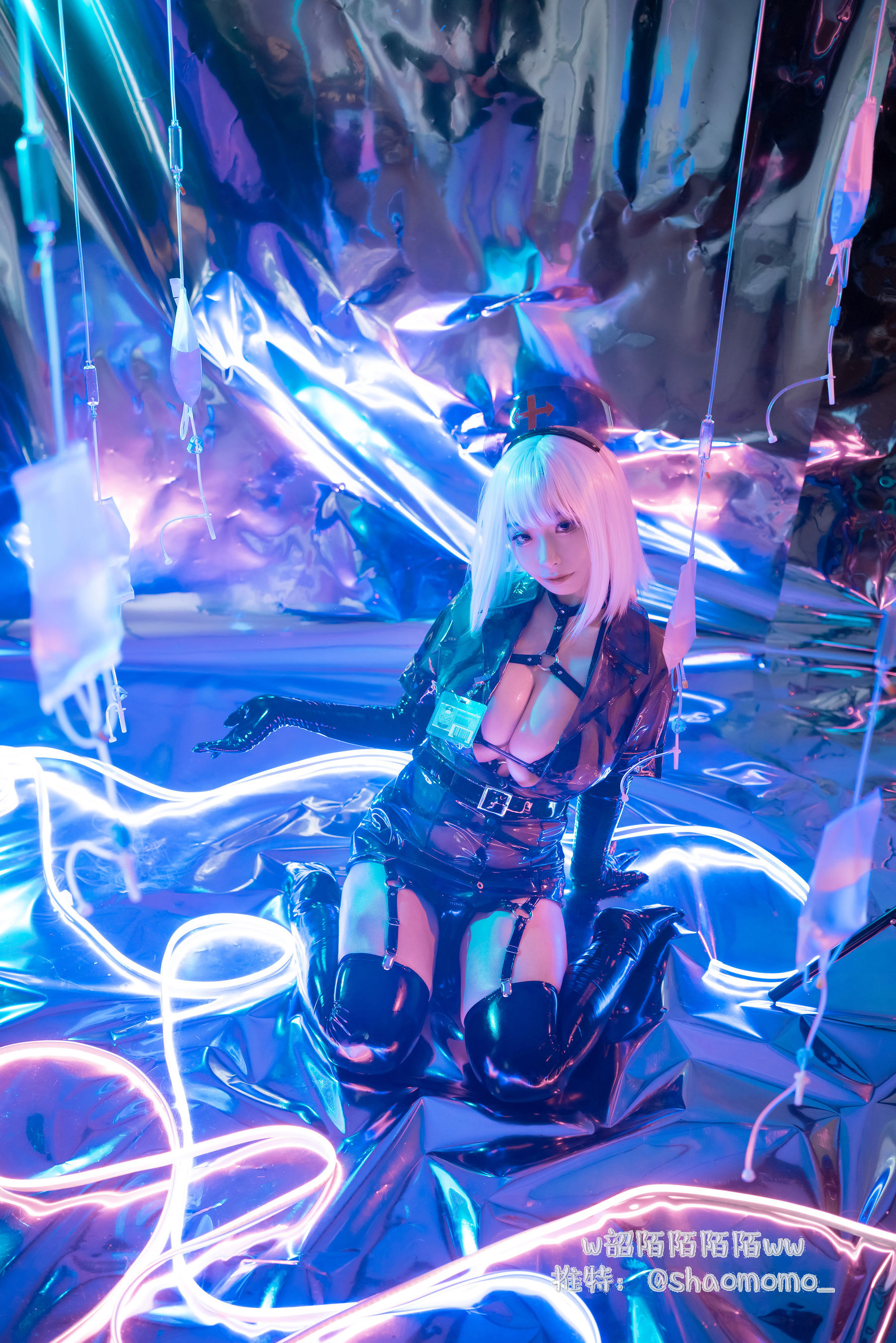 Cosplay美女韶陌陌 – 透明护士 [36P]