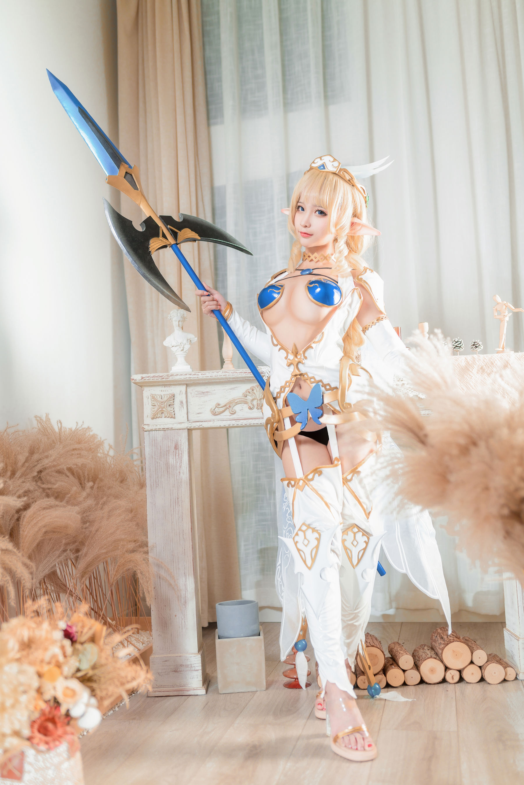 动漫博主蠢沫沫 – 精灵村 第三村人 [40P]