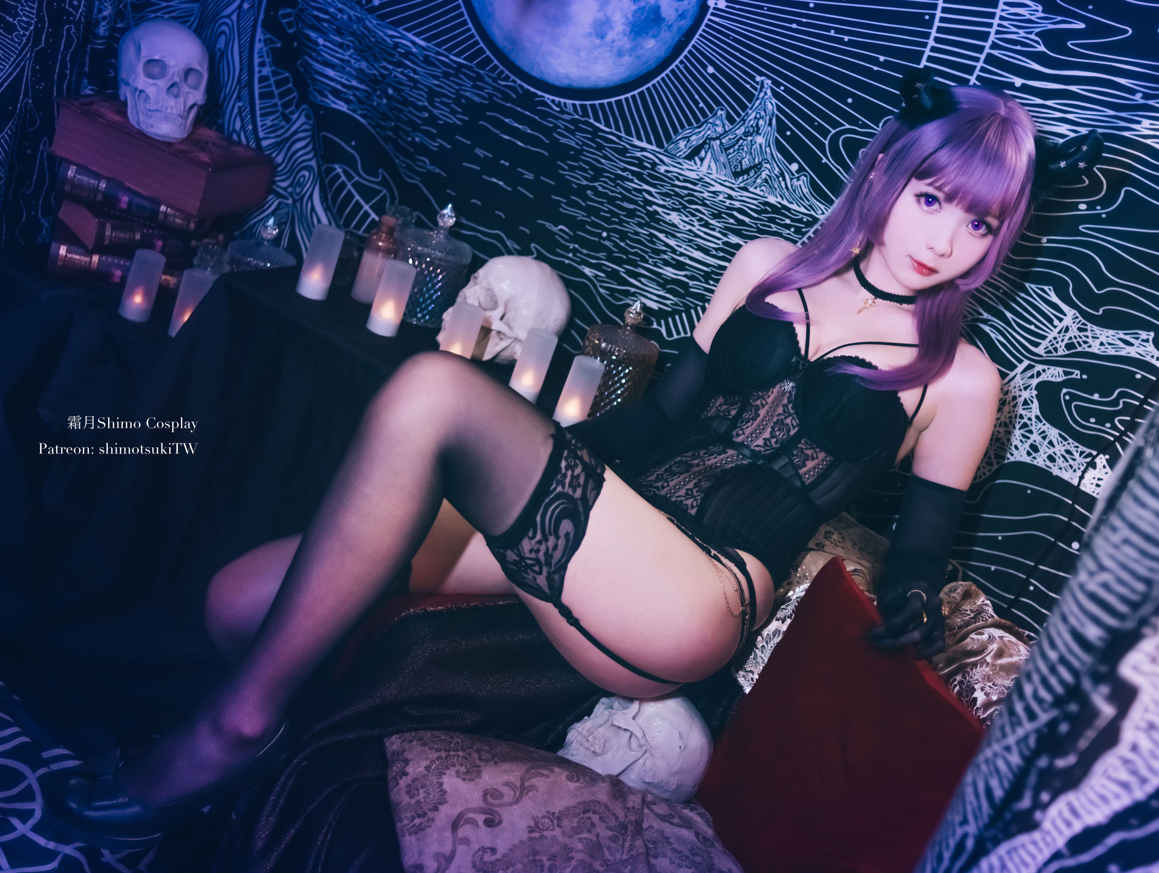 微博妹纸霜月shimo – 内衣 [16P]