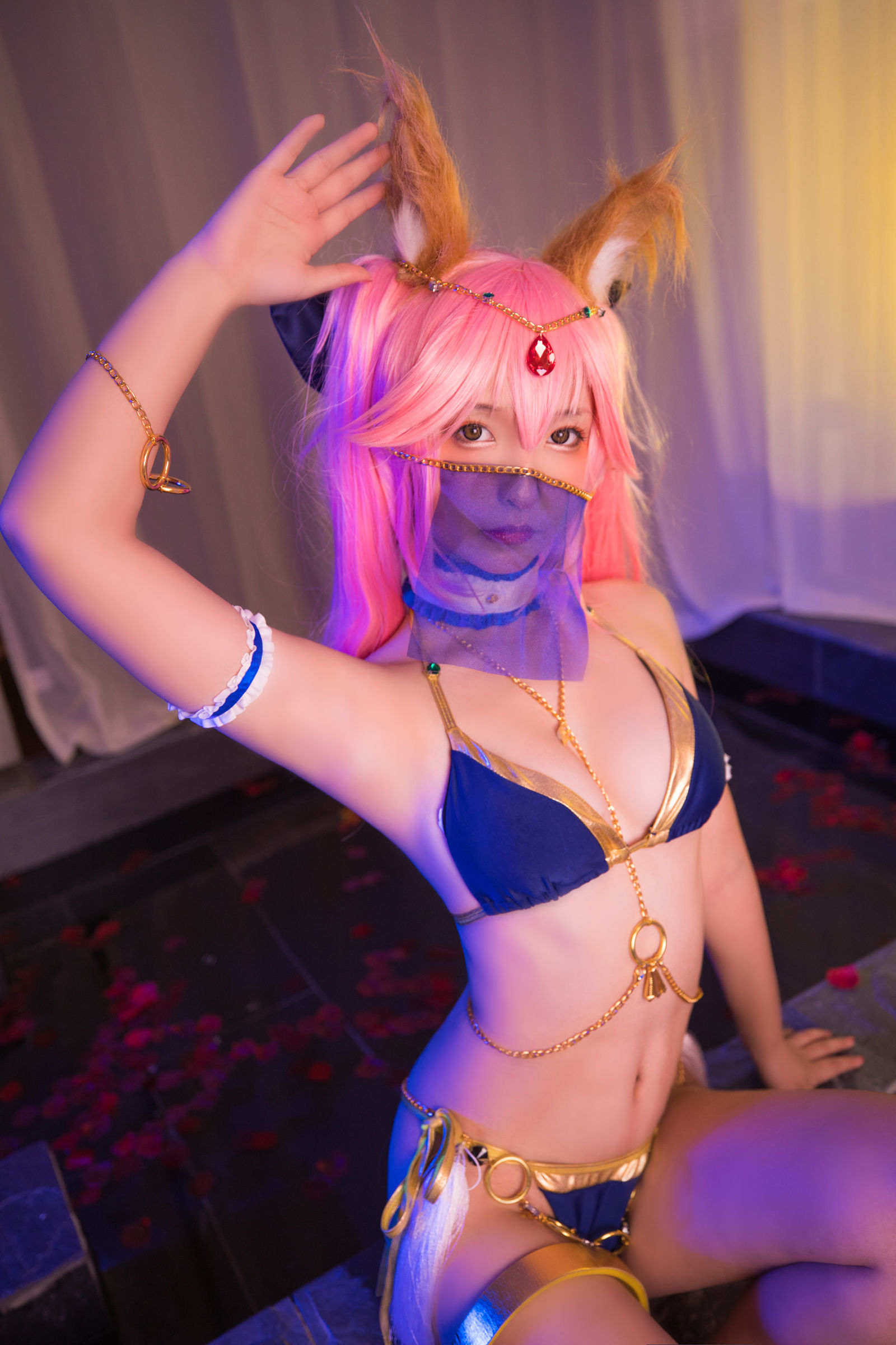 [萝莉COS] 神楽板真冬 玉藻前舞娘《Mysterious Love》 [150P]