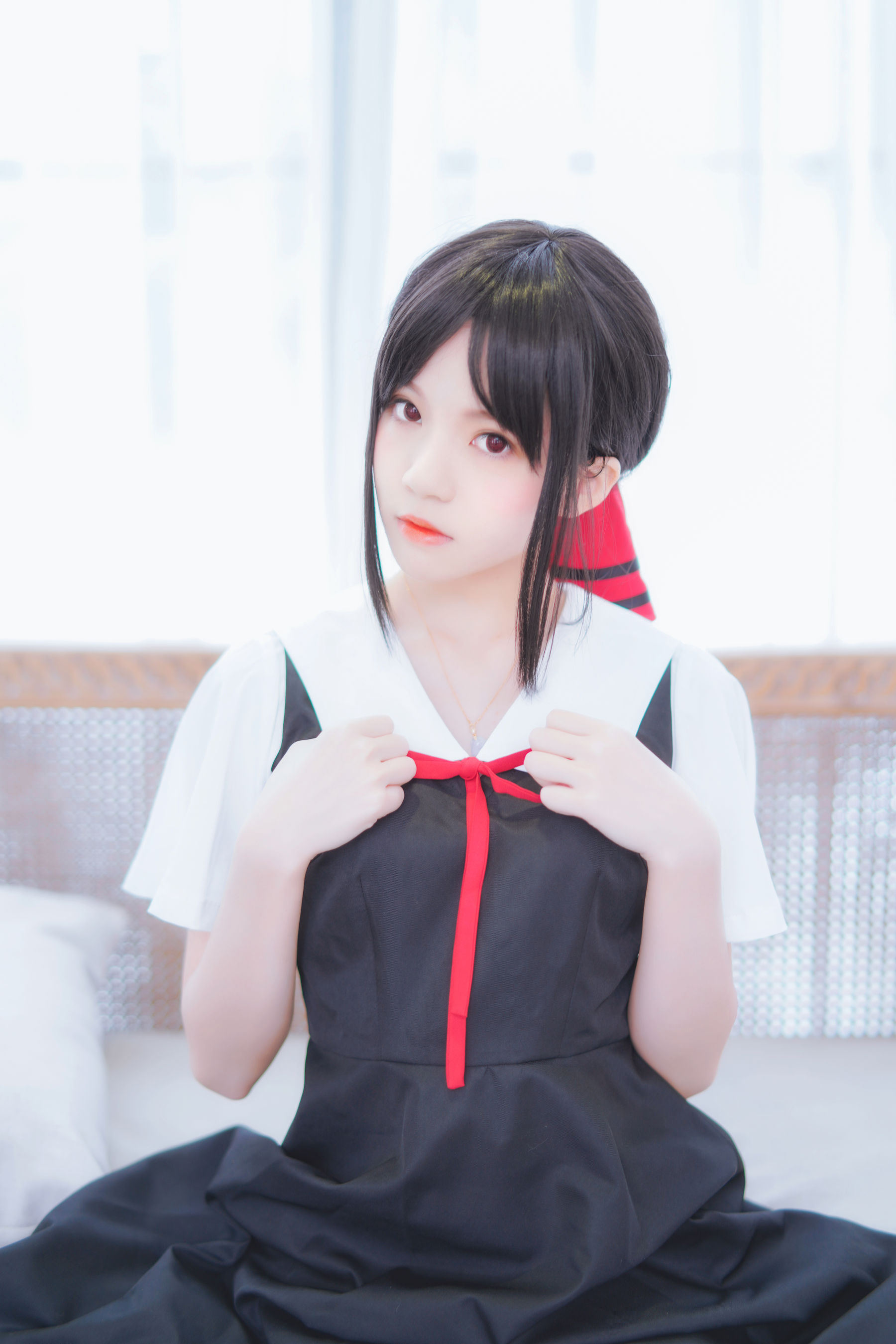 [萝莉COS] 桜桃喵《四宫辉夜》 [10P]