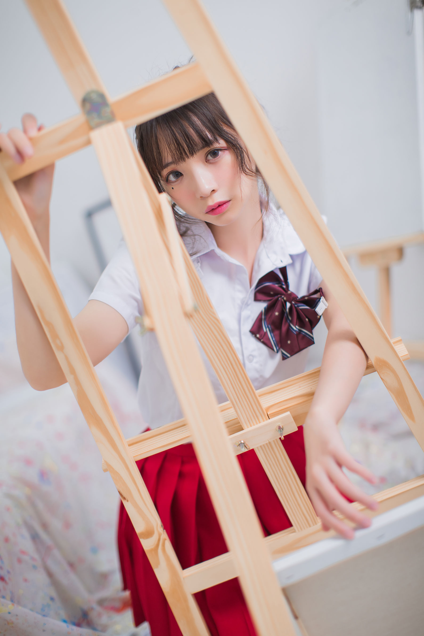 [萝莉COS] 疯猫ss《黑丝 @ JK @ 少女》 [47P]