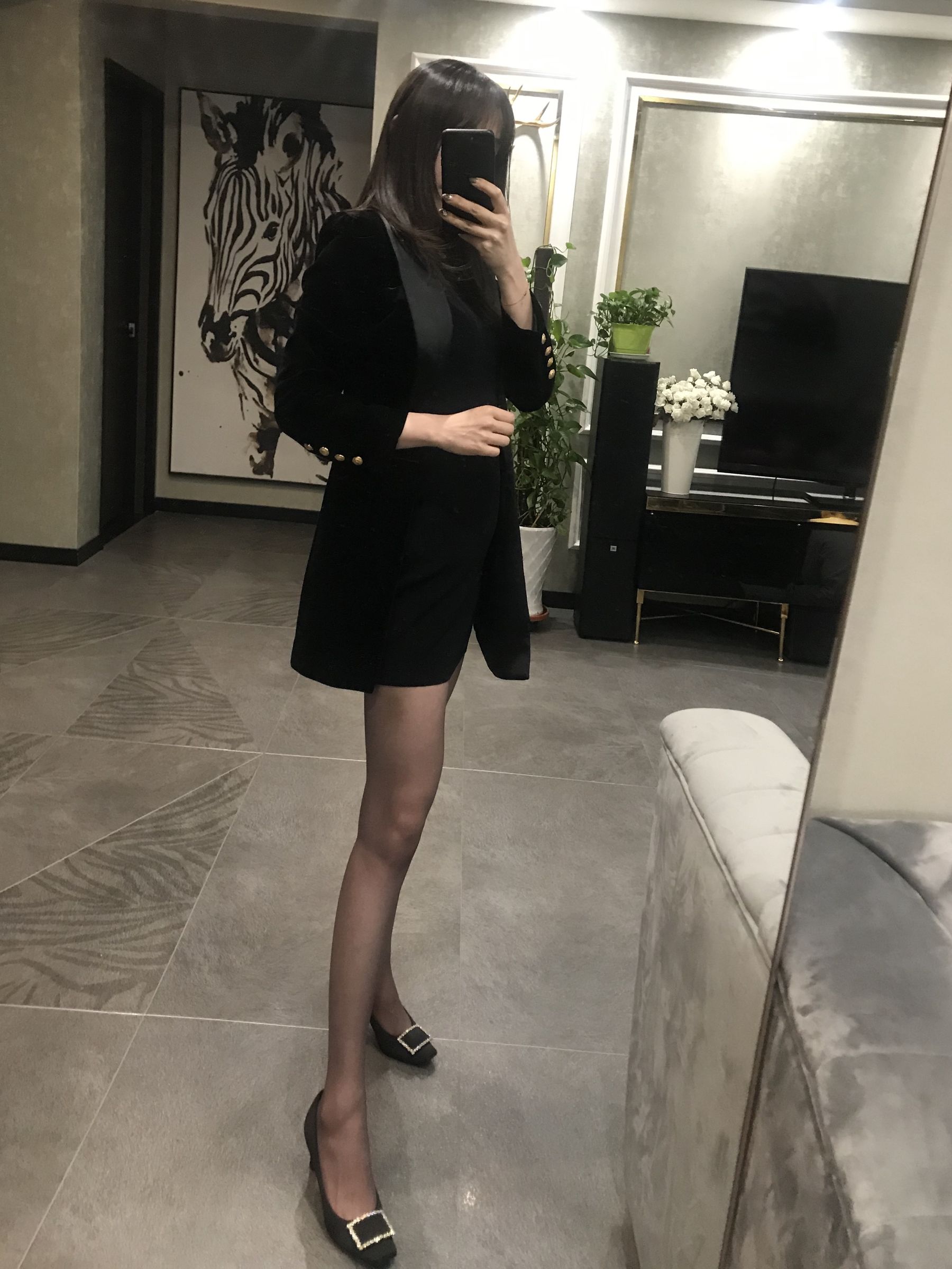 丝足博主麋鹿_Monroe 2020.04.20 红高黑丝 [101P]