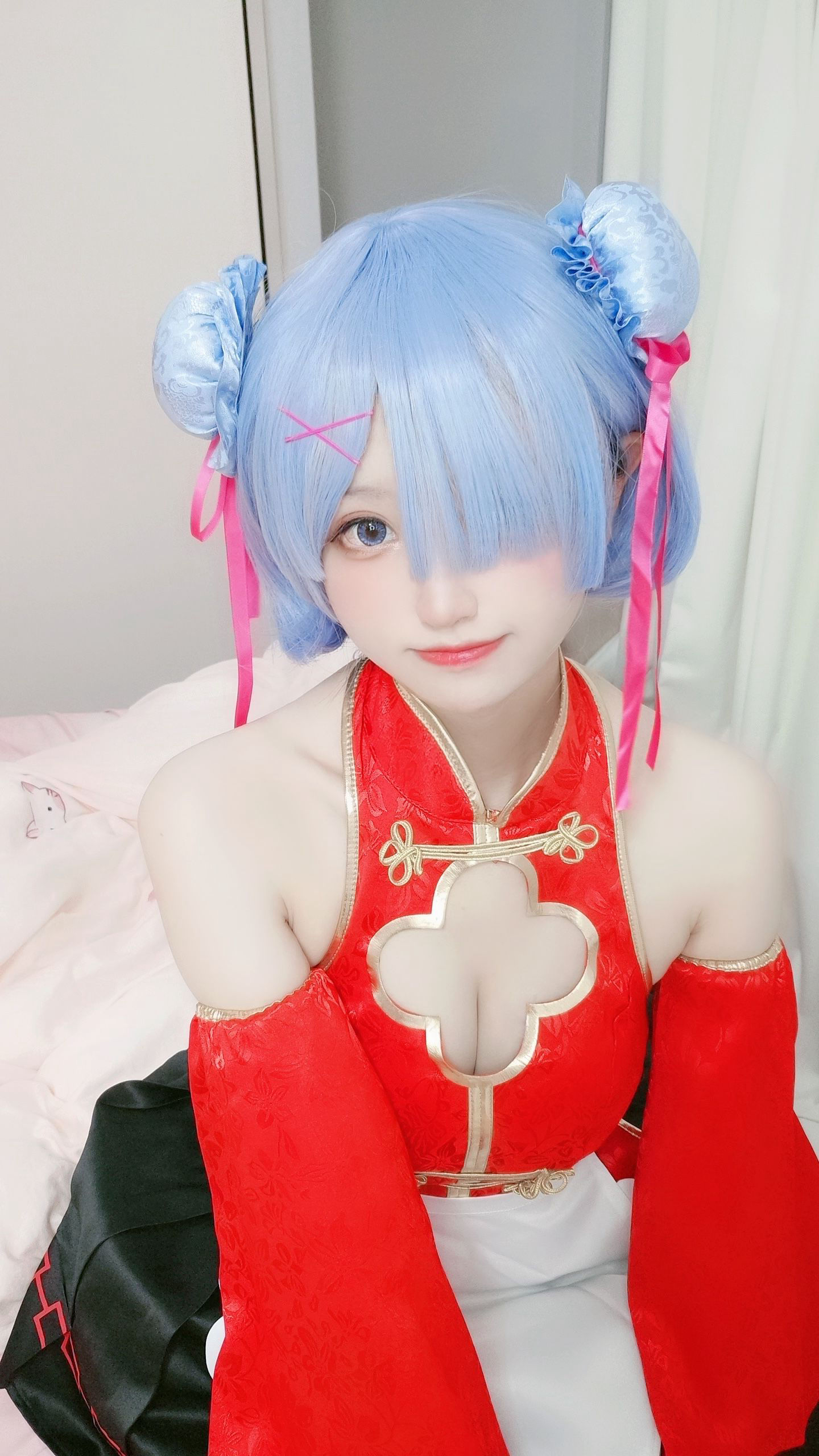 千阳(ちよ) – 蕾姆旗袍 [13P]