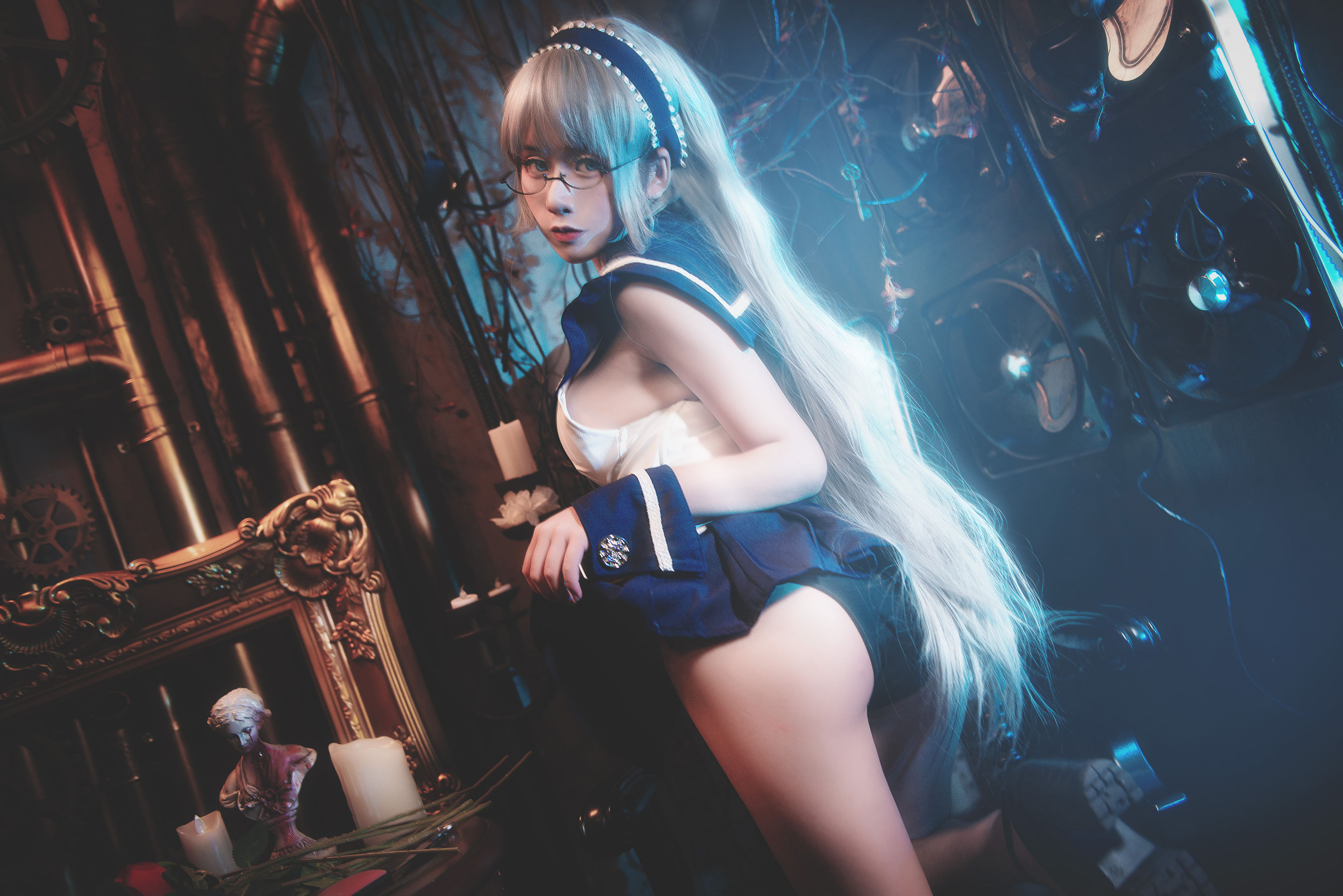 一笑芳香沁写真 – JK赛博 [9P]