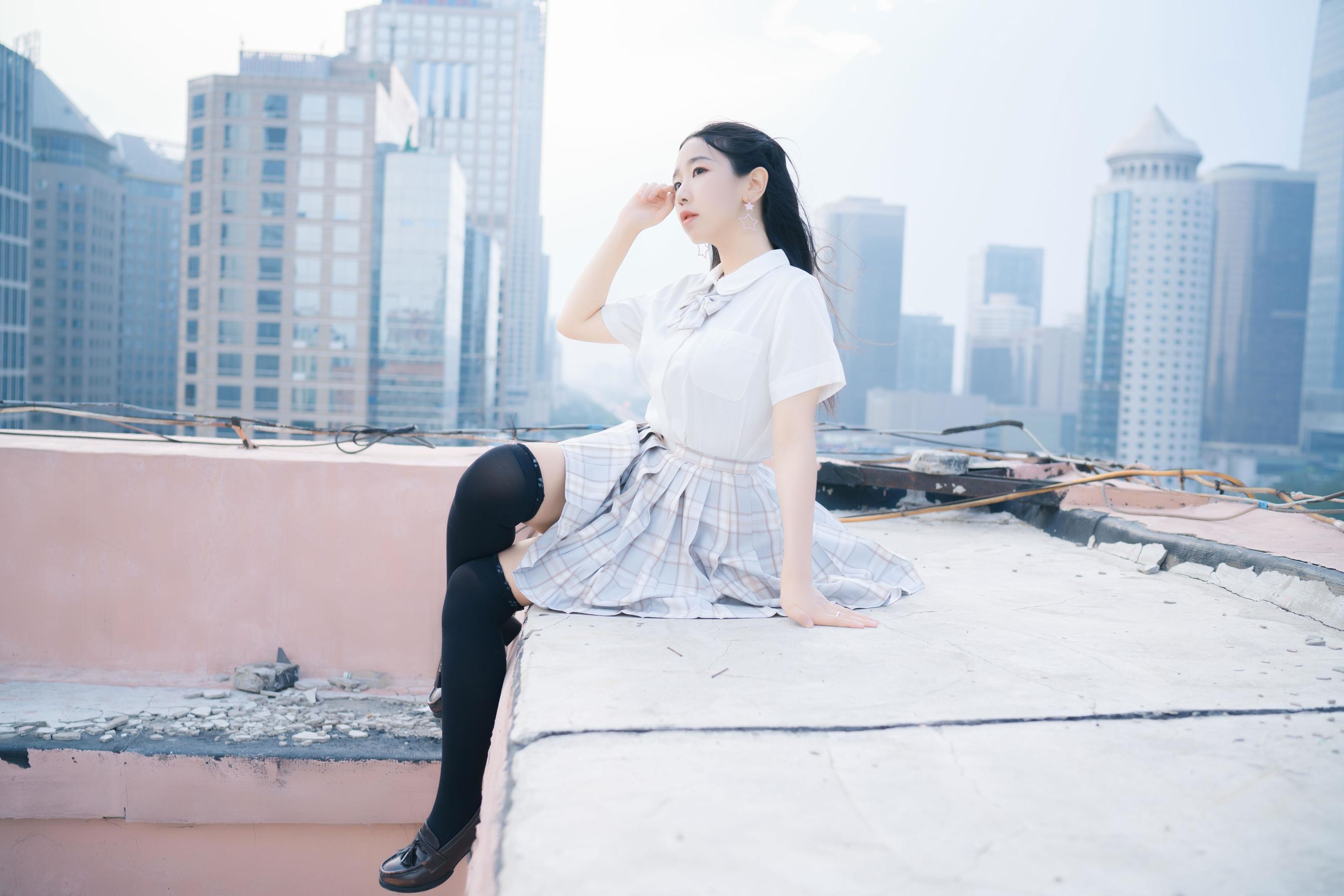 动漫博主穆零Mu0 – 天台jk [21P]