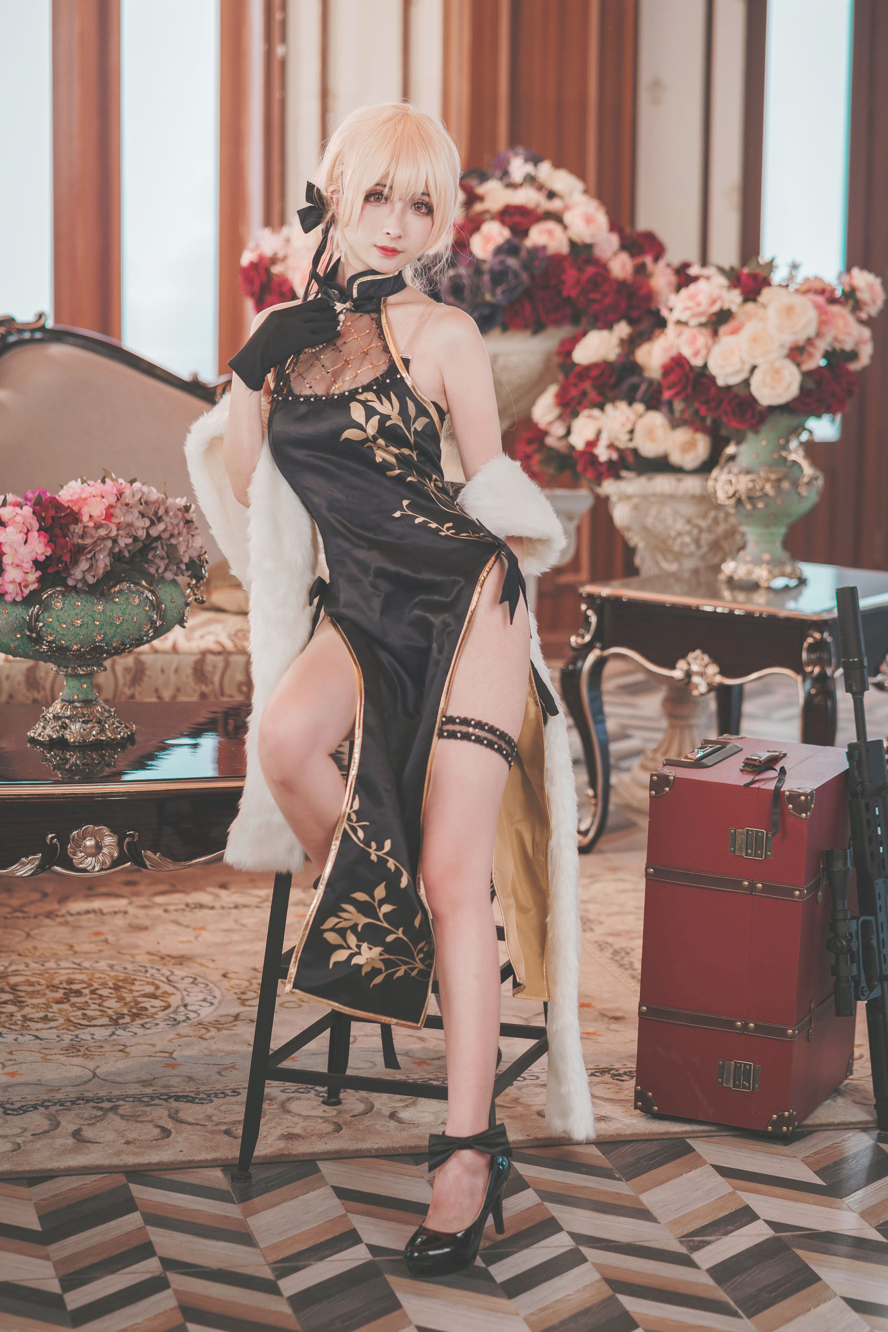 COS福利rioko凉凉子 少女前线OTs-14 [21P]