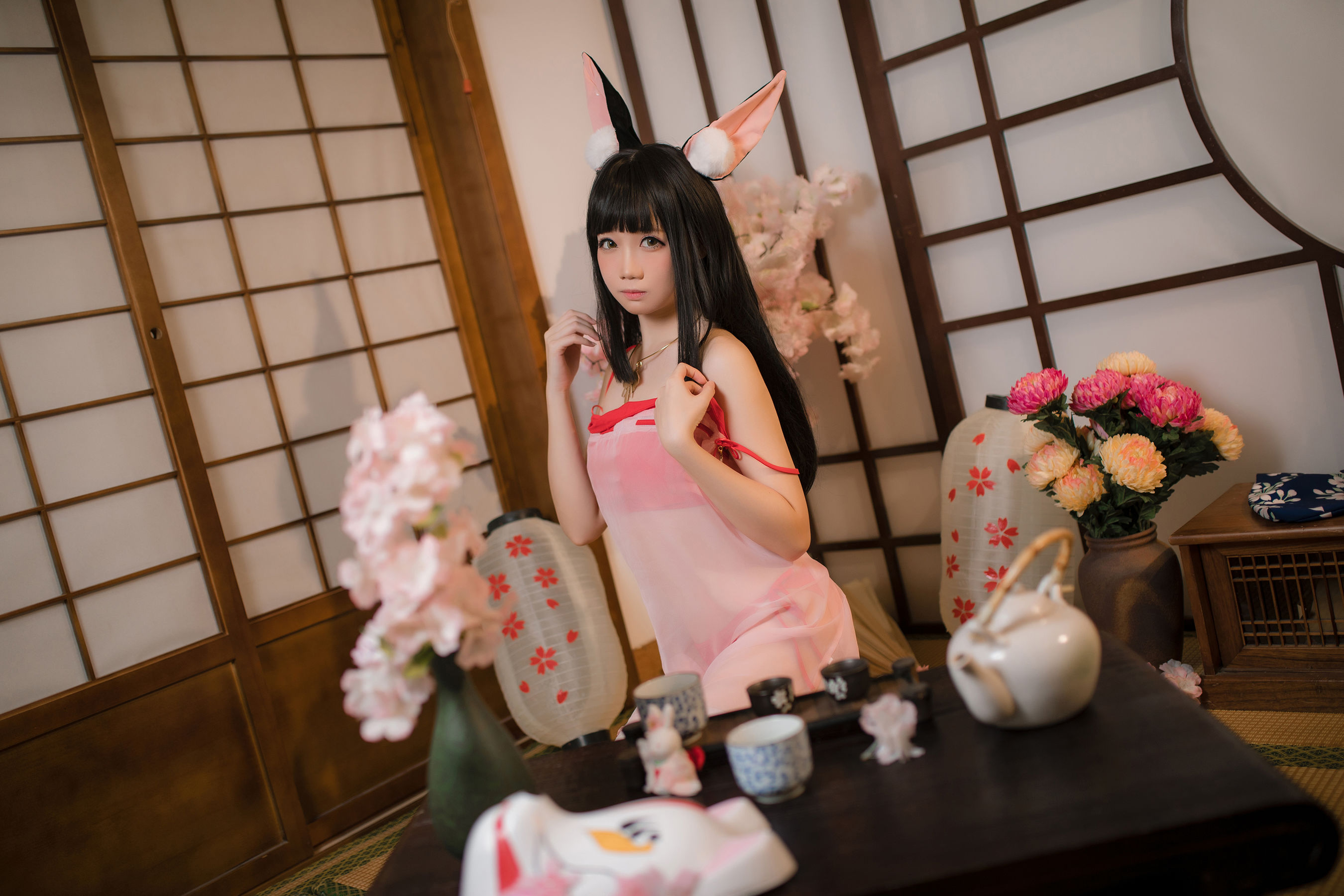 焖焖碳 – 碧蓝航线 長門睡衣 [27P]