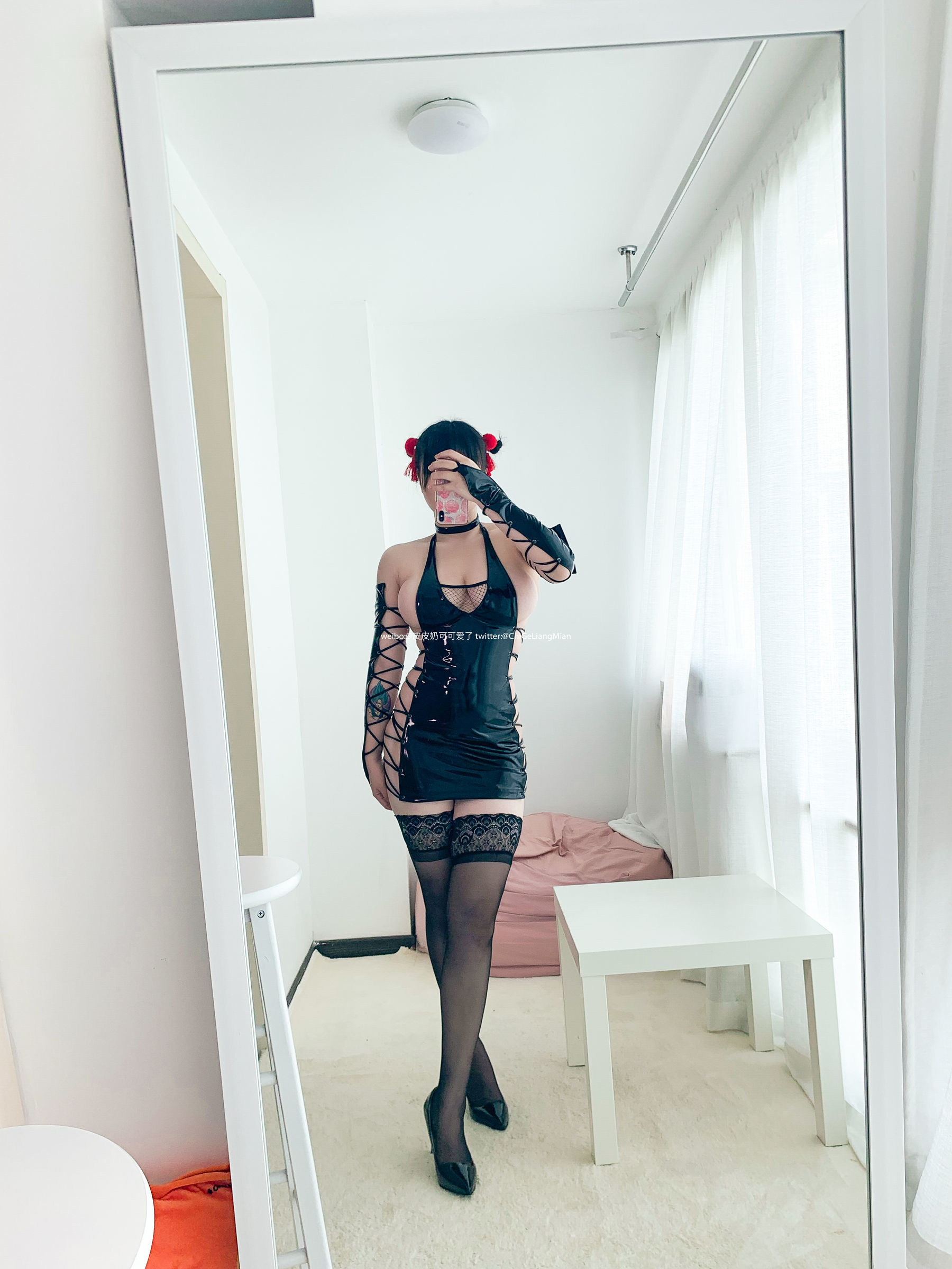 皮皮奶可可爱了啦 忍者皮衣 [44P]