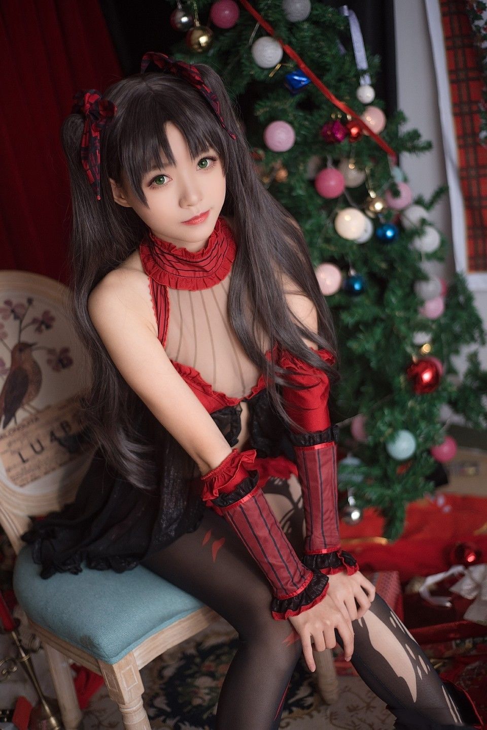 动漫博主大大卷卷小卷 – 内衣双马尾 [8P]