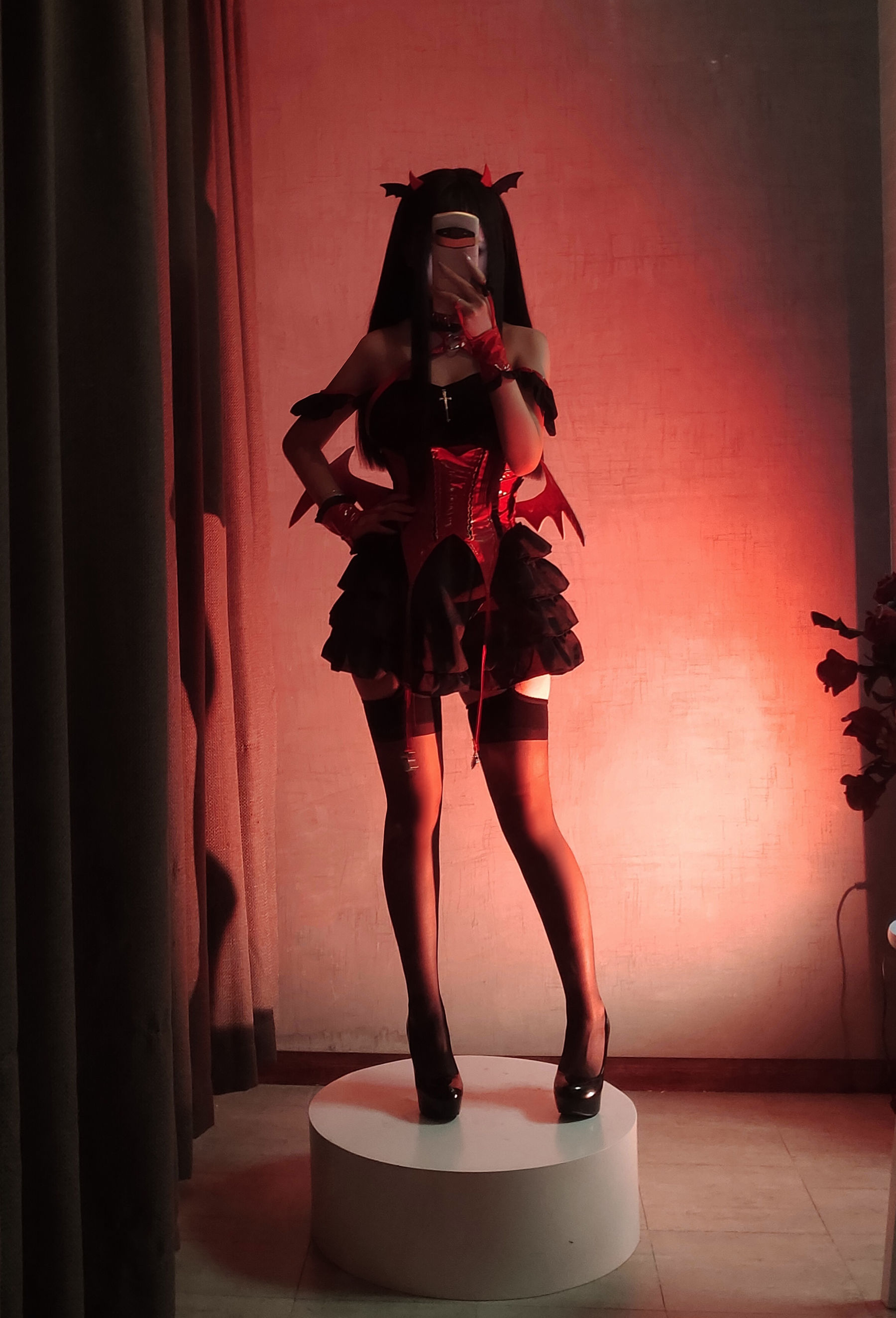 Cosplay日奈娇 – 万圣节 小恶魔 [32P]