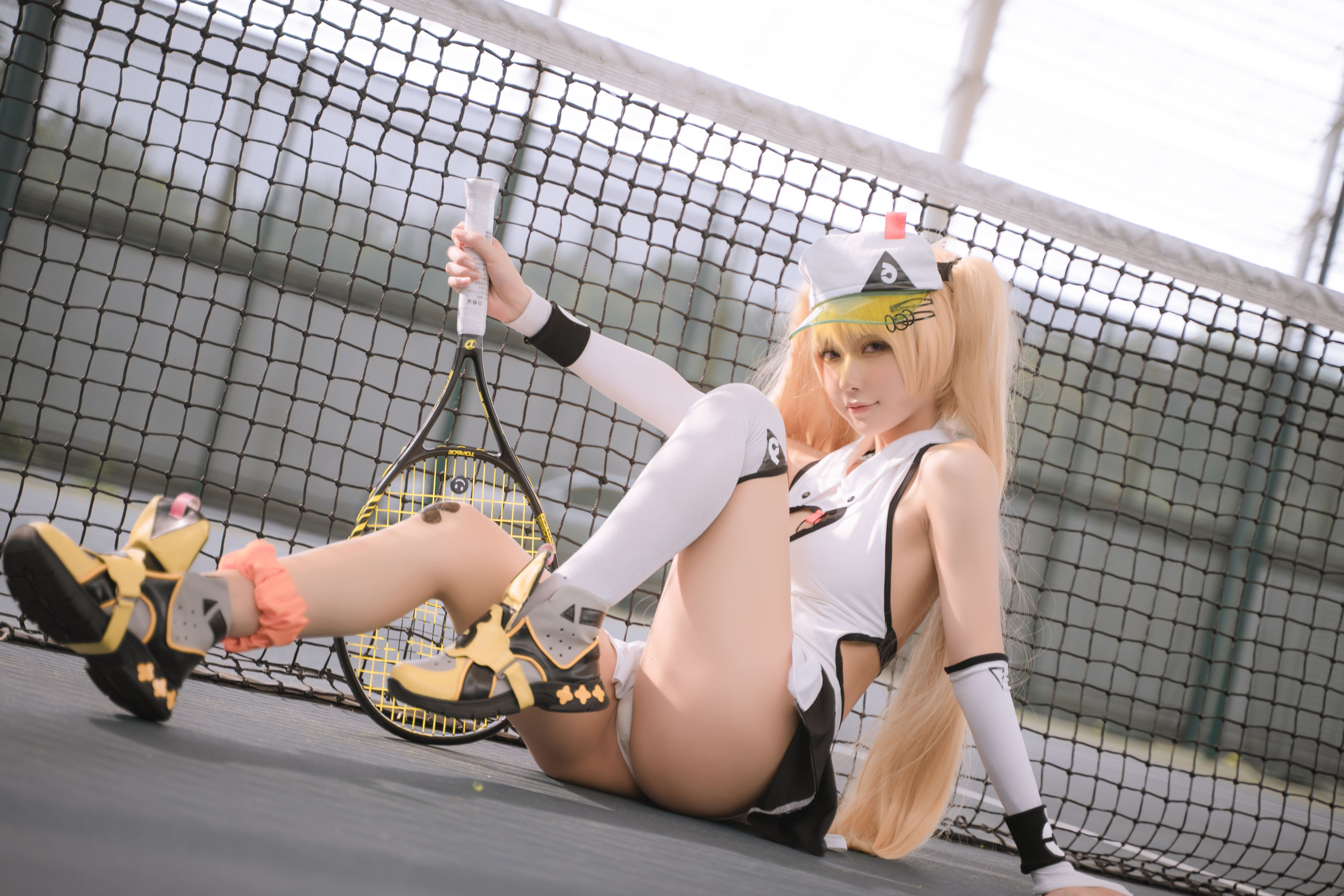 动漫博主阿包也是兔娘 – 贝奇网球服 [21P]