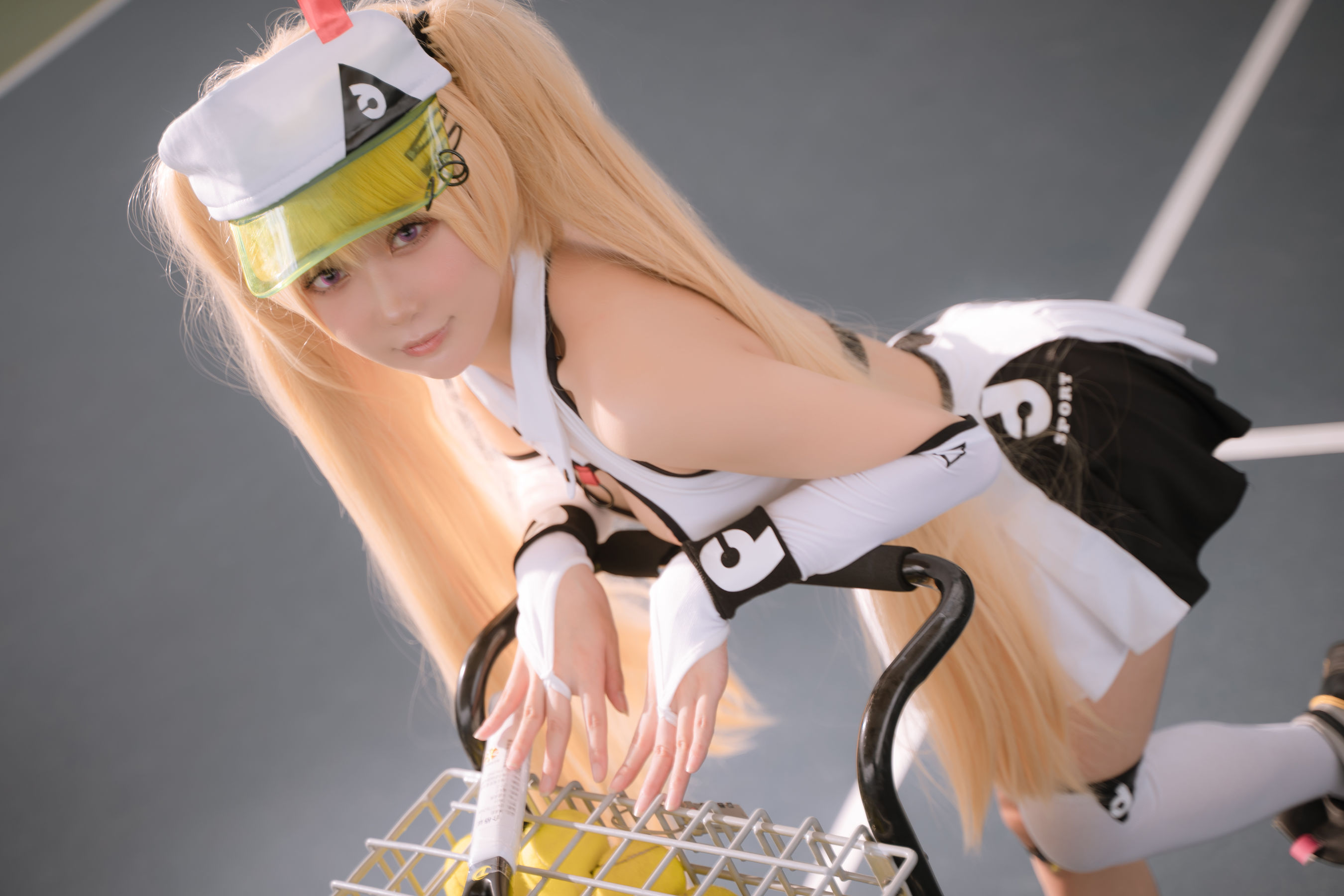 动漫博主阿包也是兔娘 – 贝奇网球服 [21P]