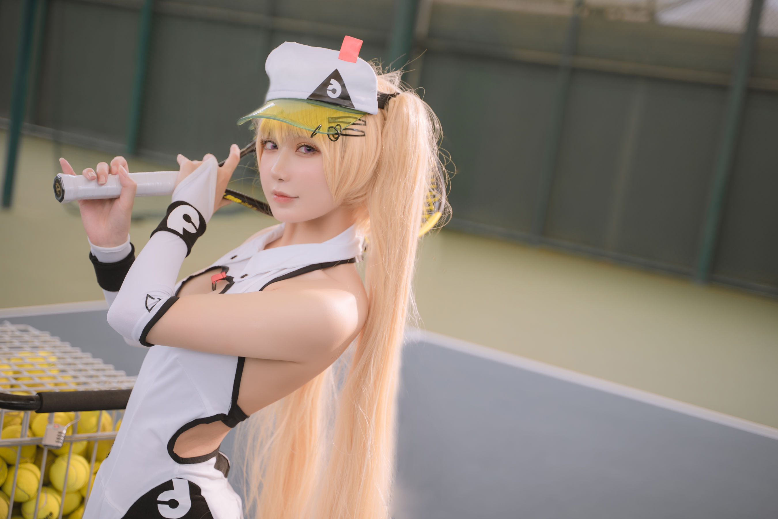 动漫博主阿包也是兔娘 – 贝奇网球服 [21P]