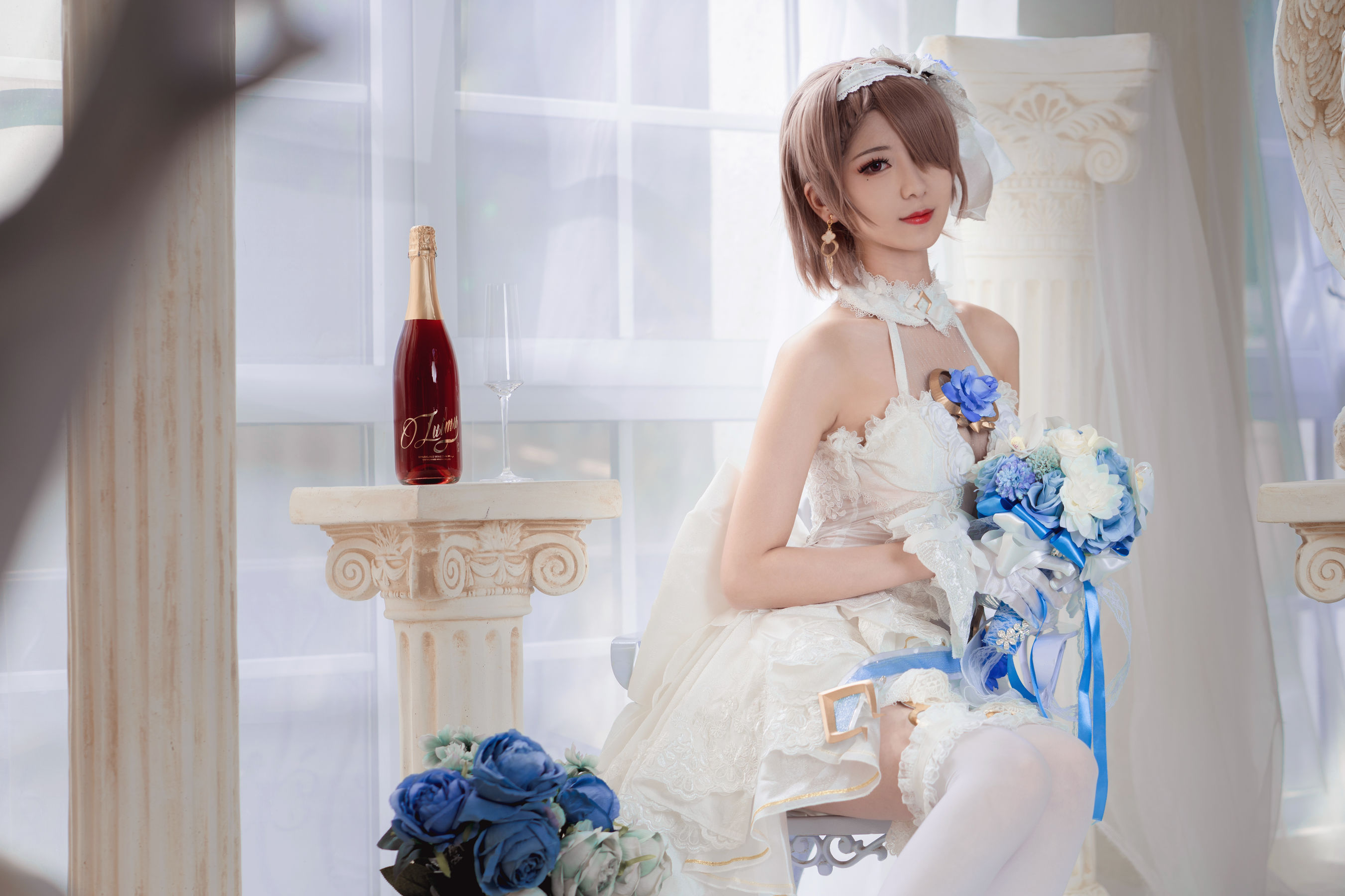 小姐姐弥音音ww – 丽塔 花嫁 [33P]