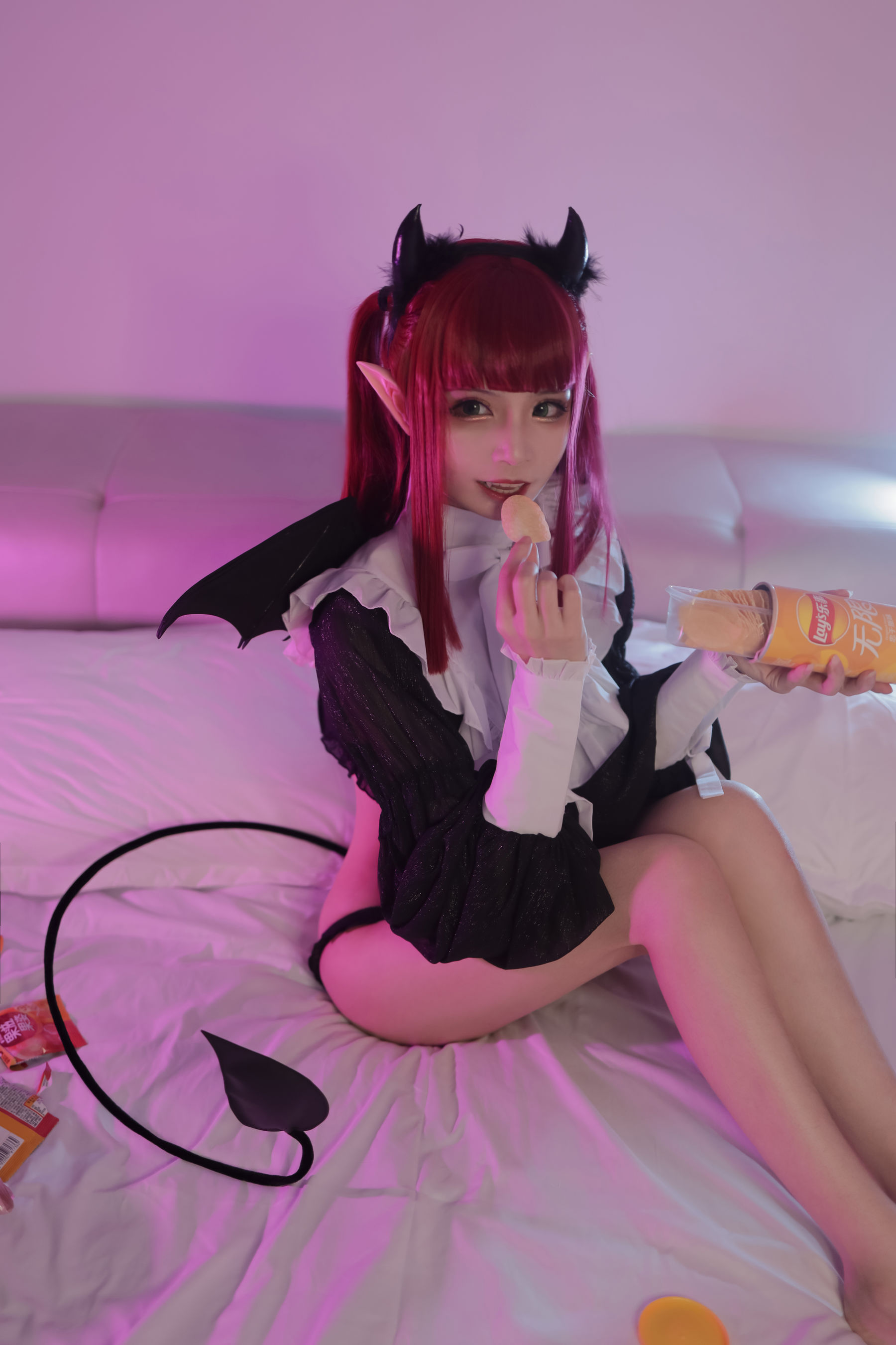 动漫博主爱老师_PhD – 喜多川海梦 魅魔 [15P]