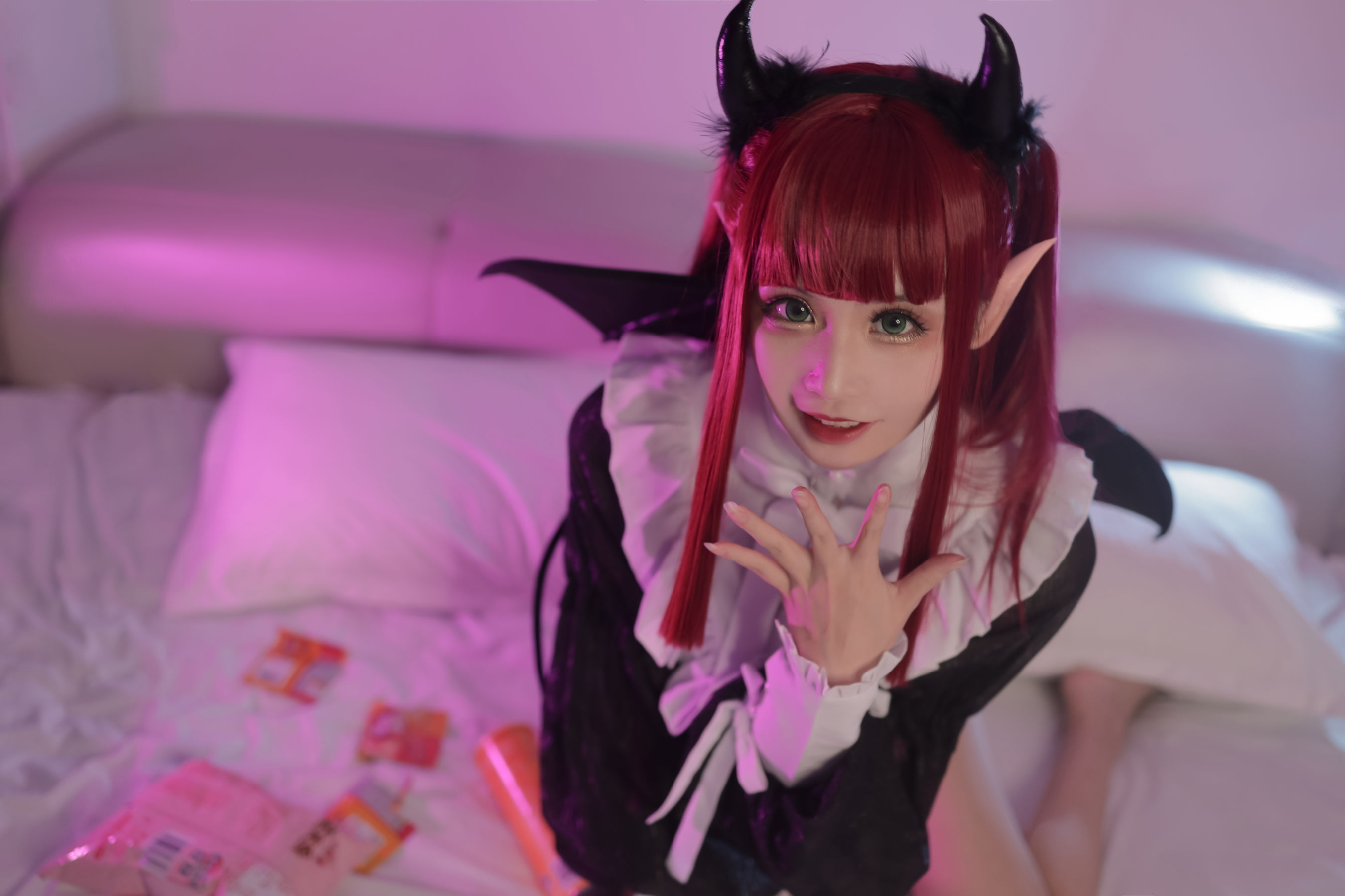 动漫博主爱老师_PhD – 喜多川海梦 魅魔 [15P]