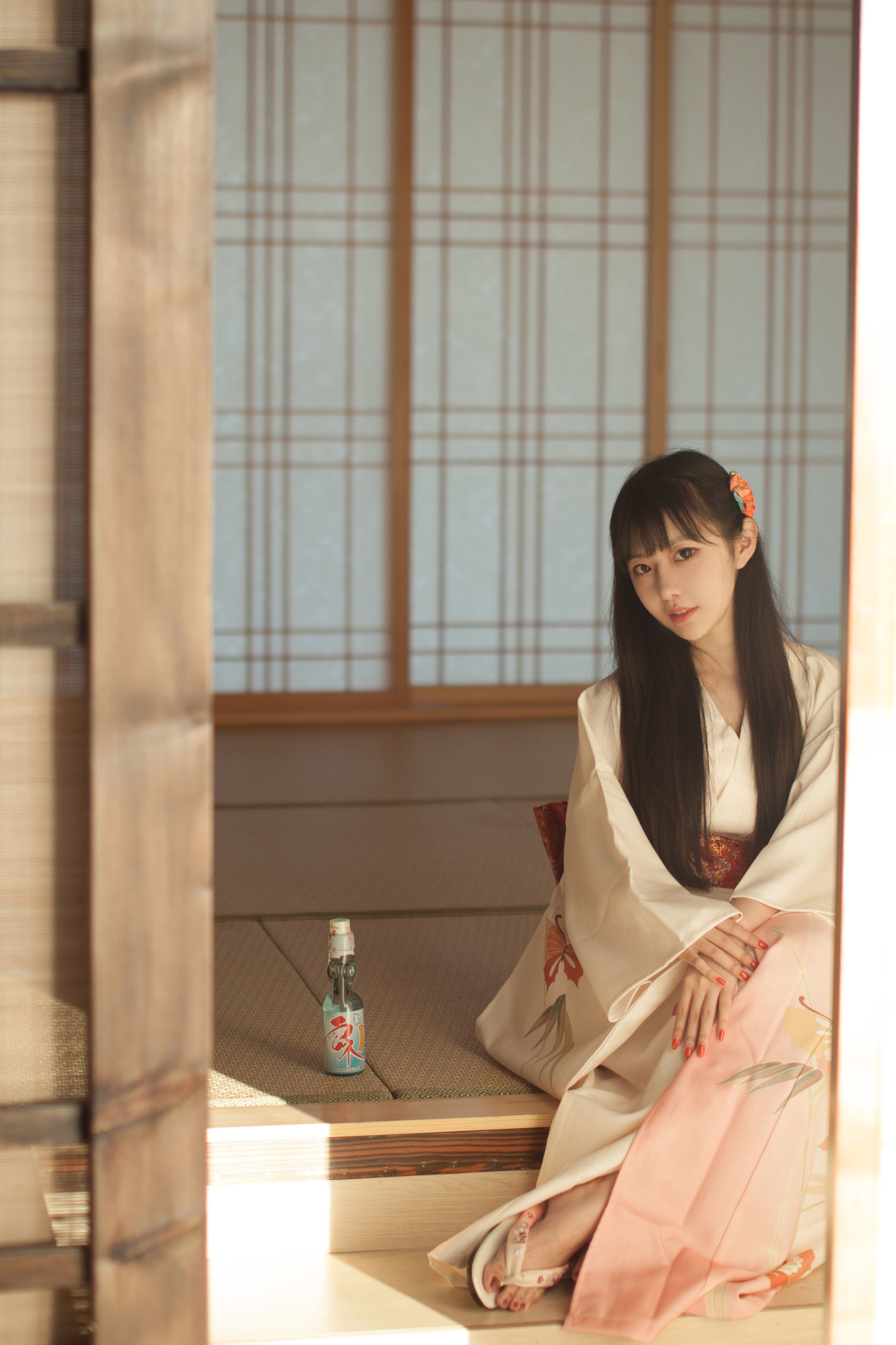 [萝莉COS] Shika小鹿鹿 – 和服 [19P]