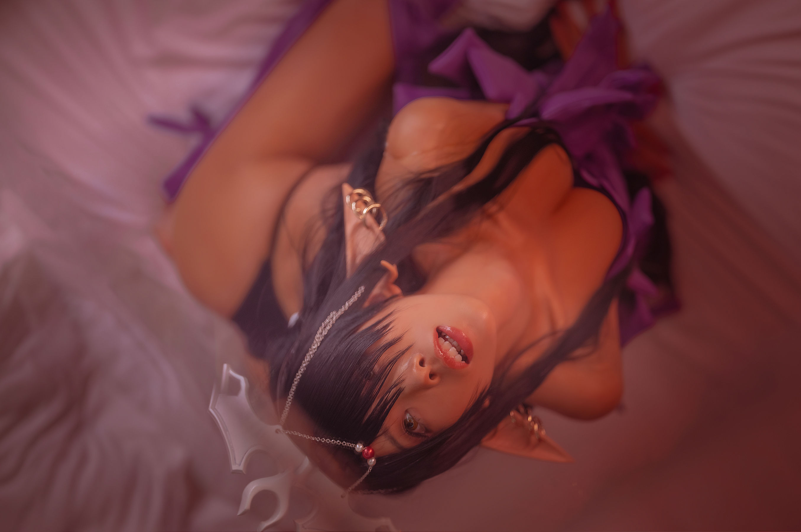 动漫博主水淼aqua 黑暗精灵女王 [31P]