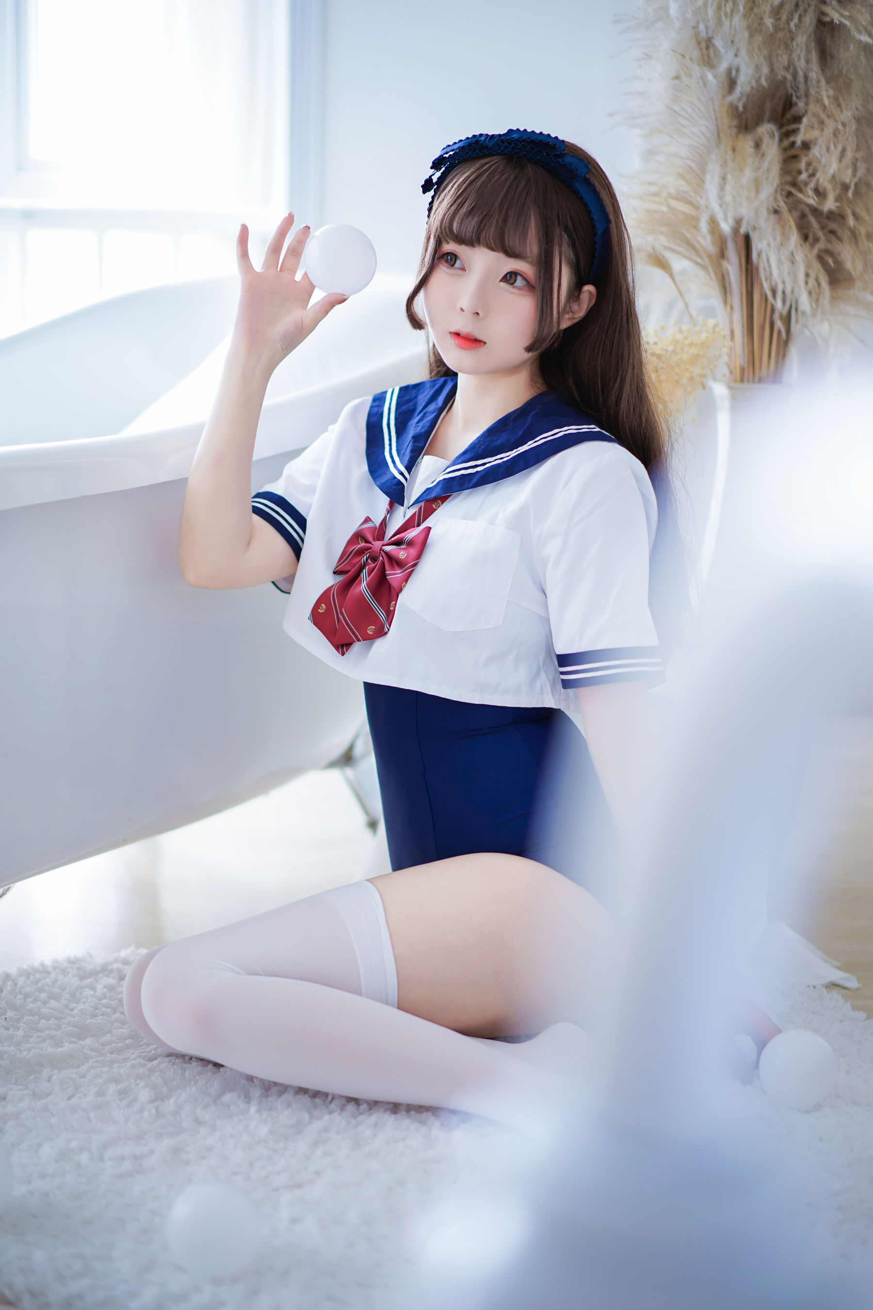 Cosplay日奈娇 – 制服死库水 [40P]