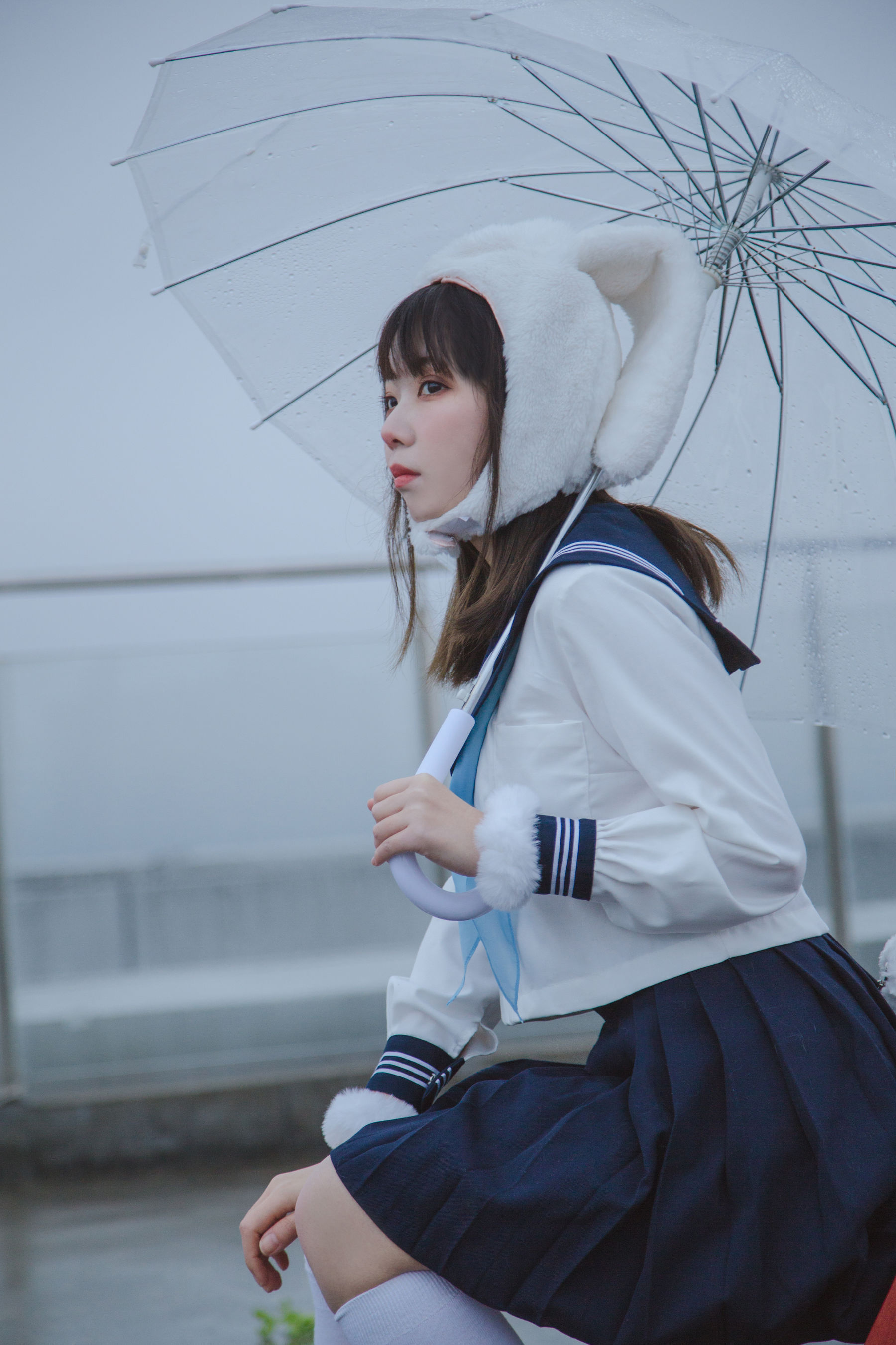 可爱妹子Fushii_海堂 – 兔兔头 [24P]