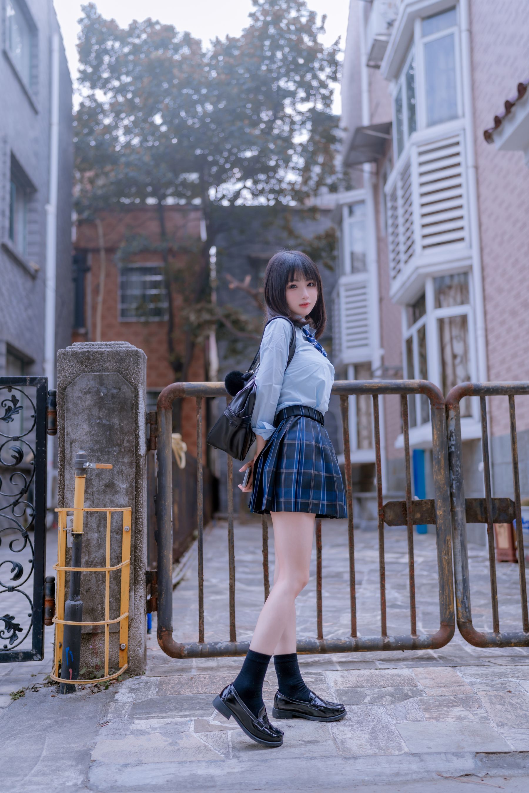 桜井宁宁 – JK之居家 [66P]