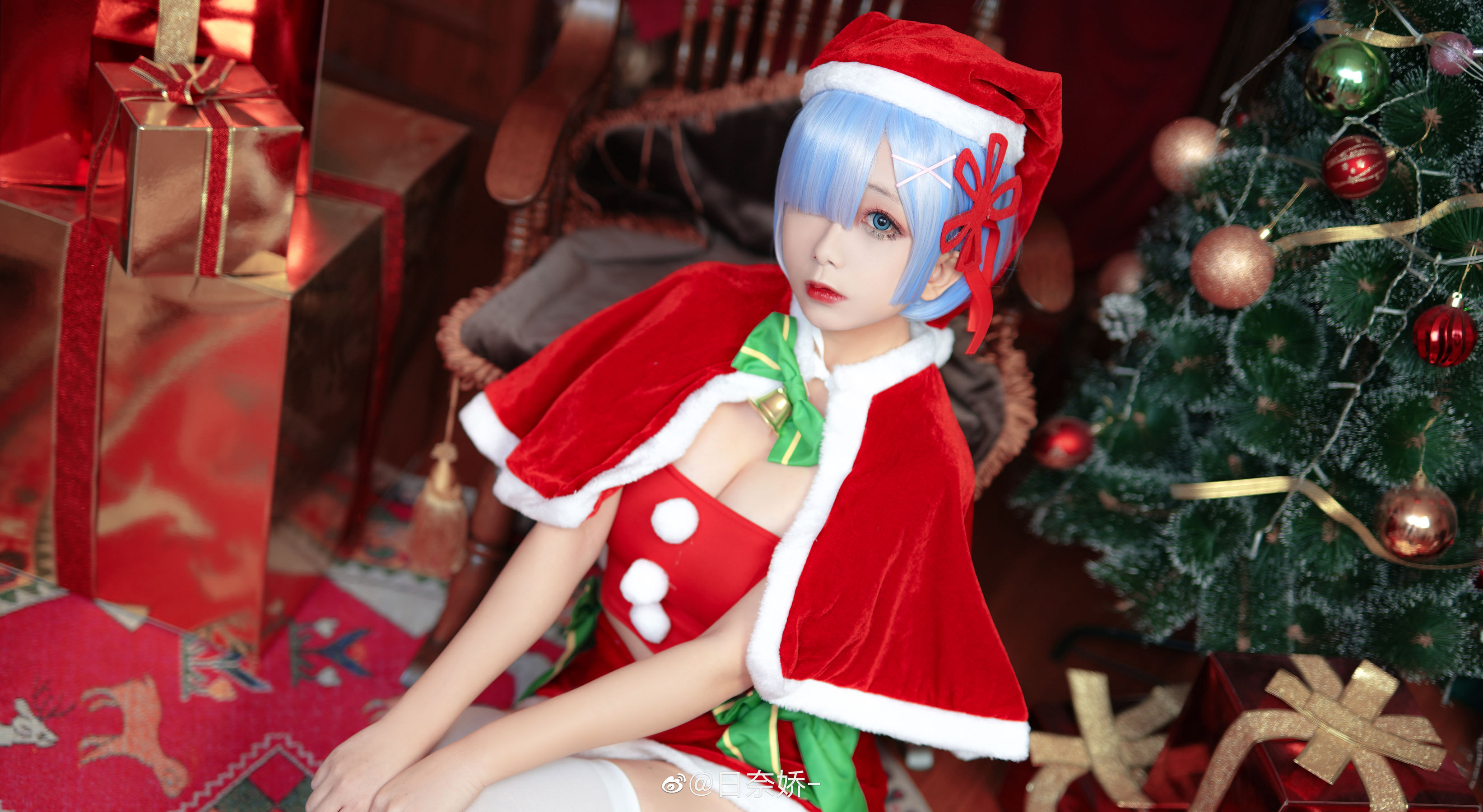 日奈娇 – 蕾姆圣诞 [9P]