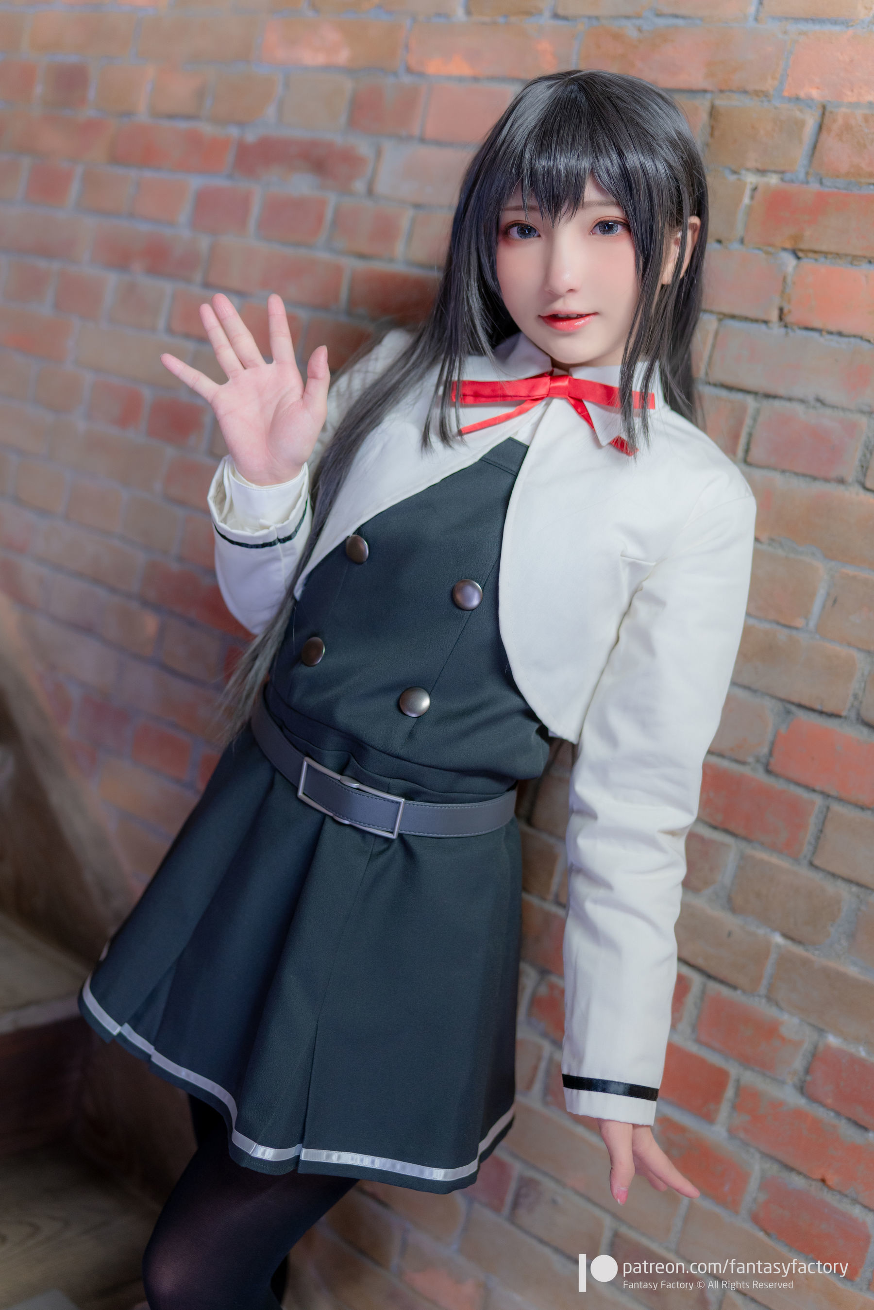小丁Cosplay 2020.01 [Fantasy Factory] 黑丝 和服 JK [89P]