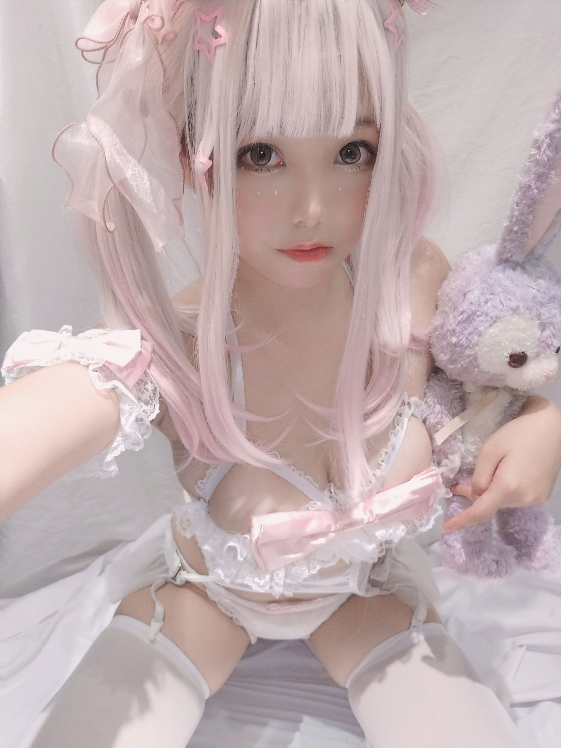 萌系小姐姐蜜汁猫裘 – 少女梦境 [10P]